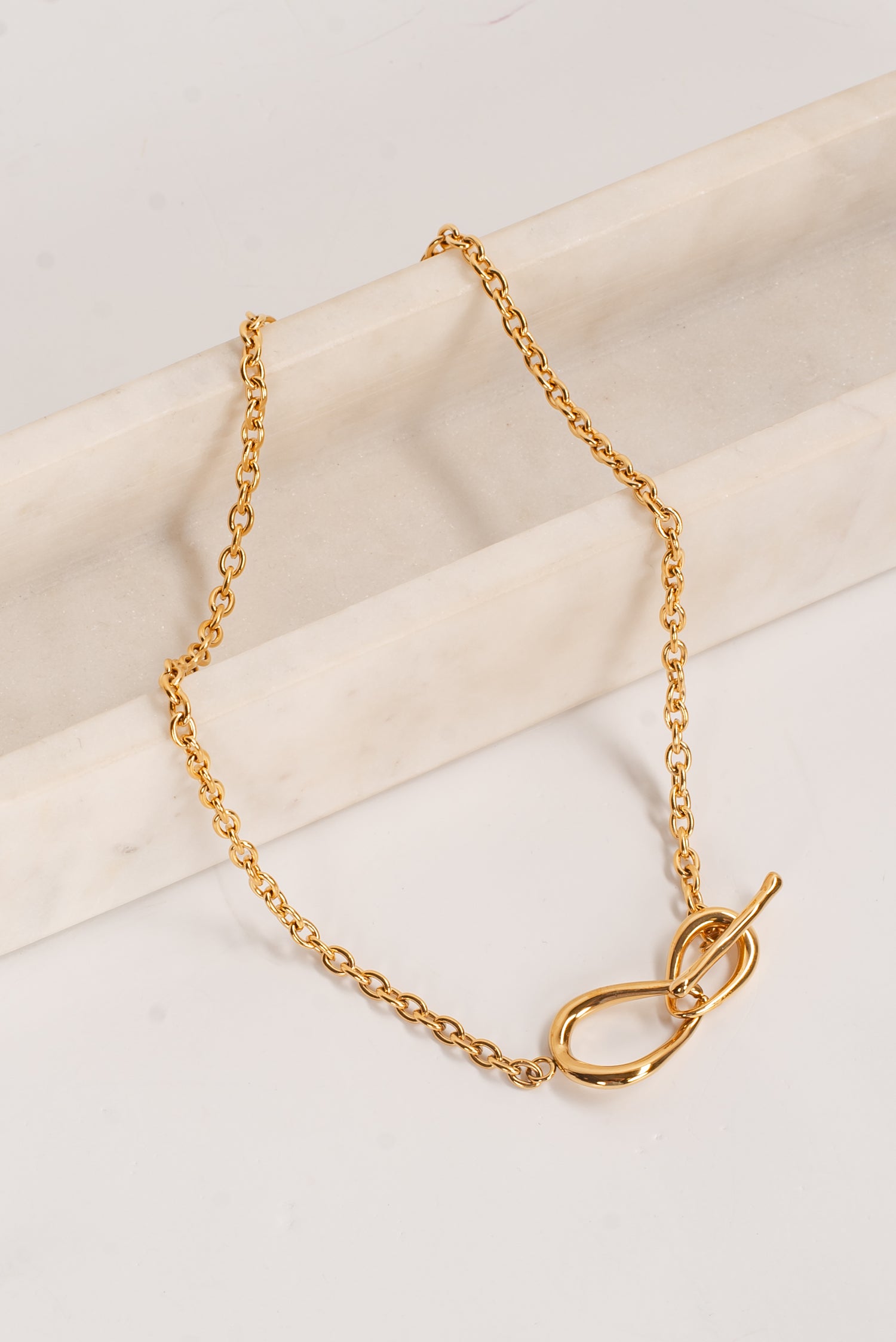 Trendy Gold Chain Necklace Chic Necklaces ShopDressUp – Dress Up