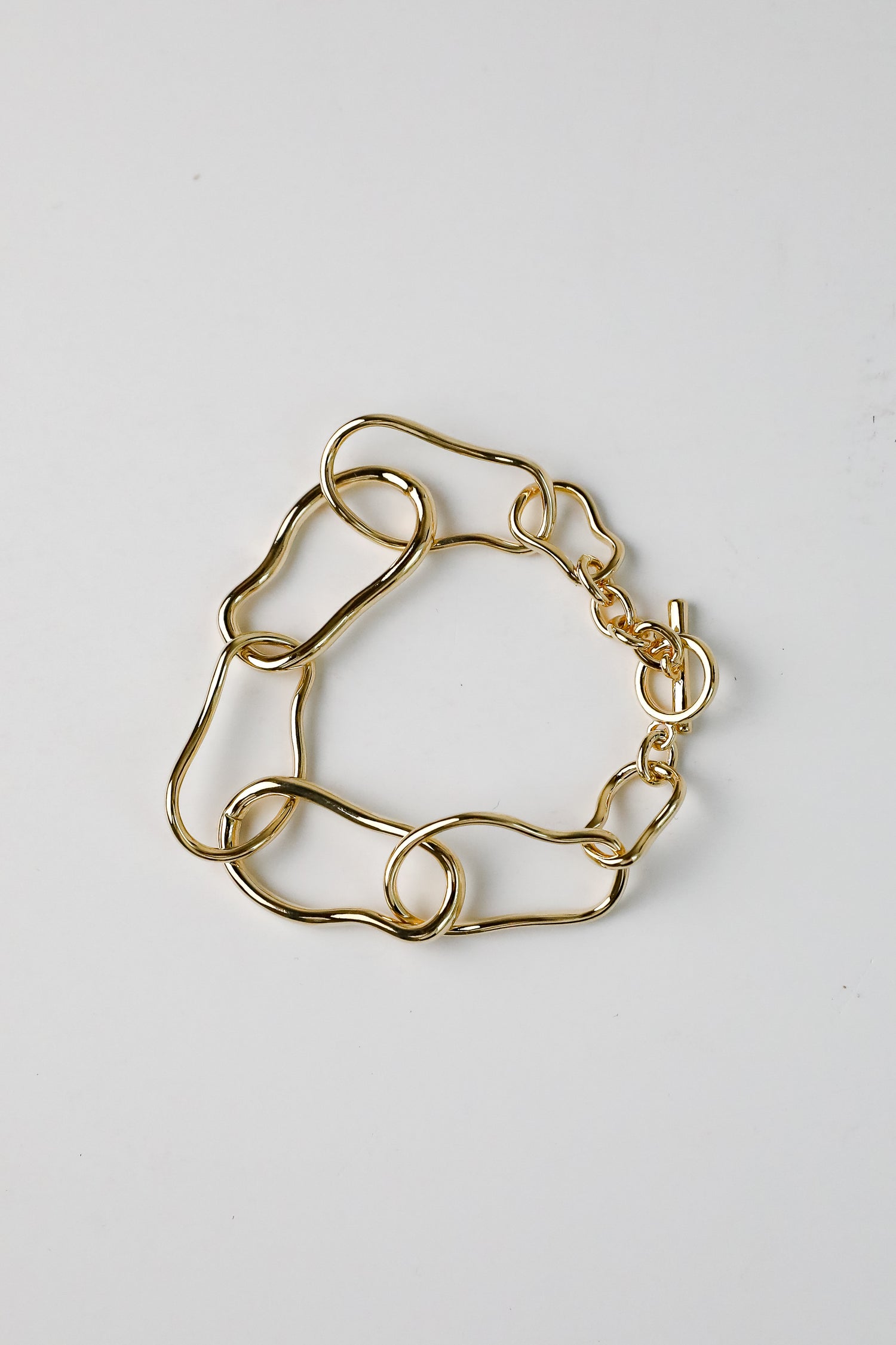 Khloe Gold Chainlink Bracelet