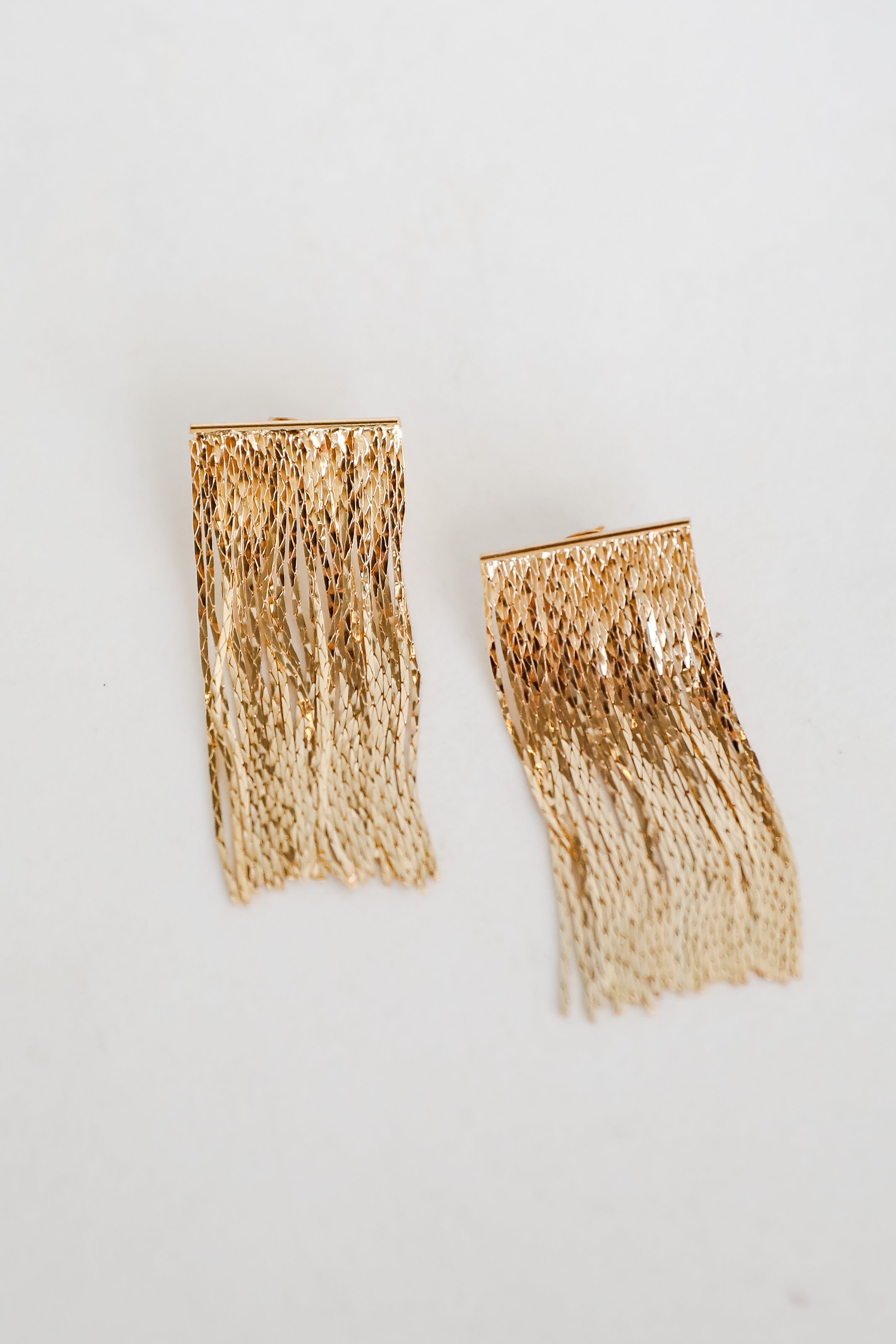 Finley Fringe Chain Earrings