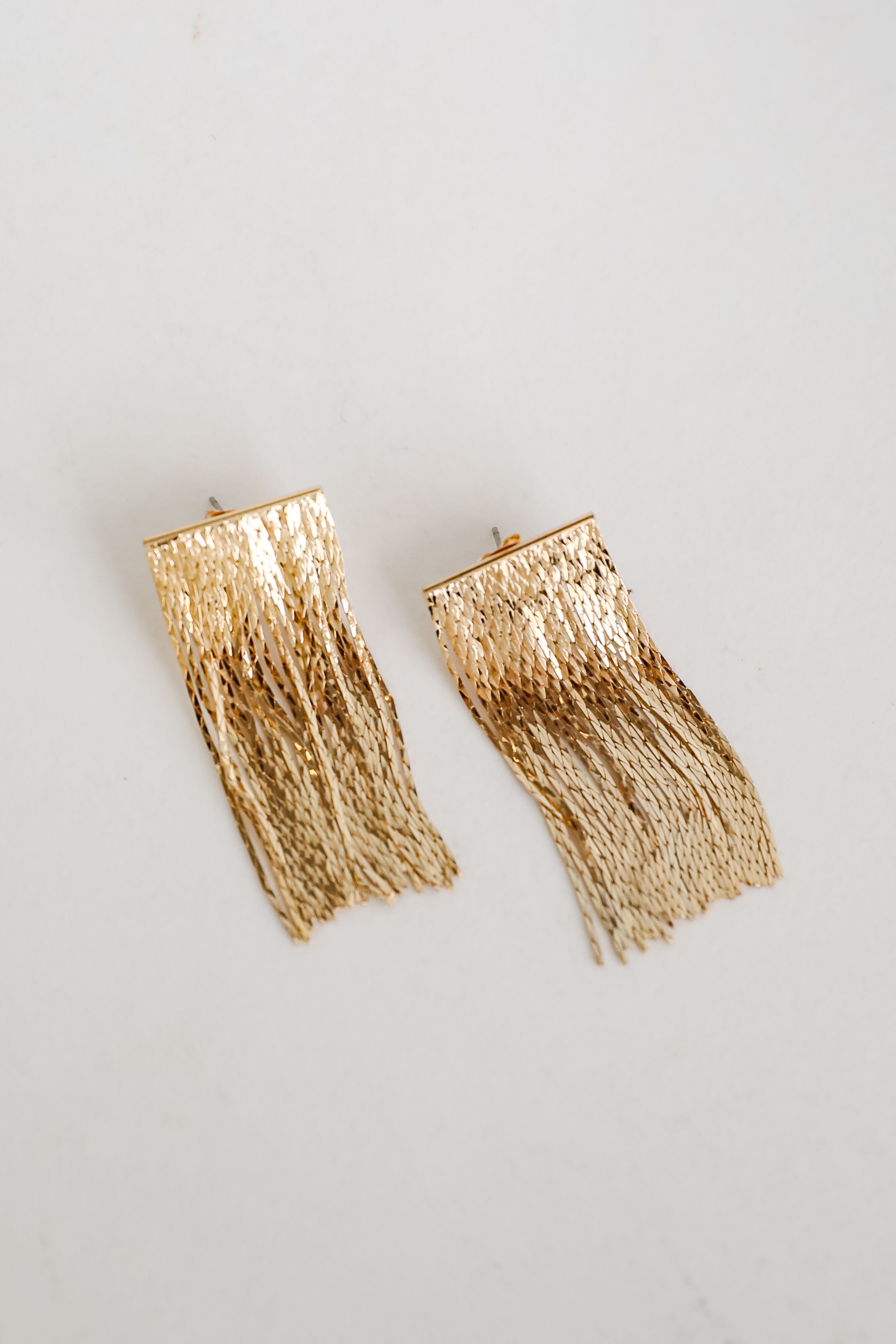 Finley Fringe Chain Earrings