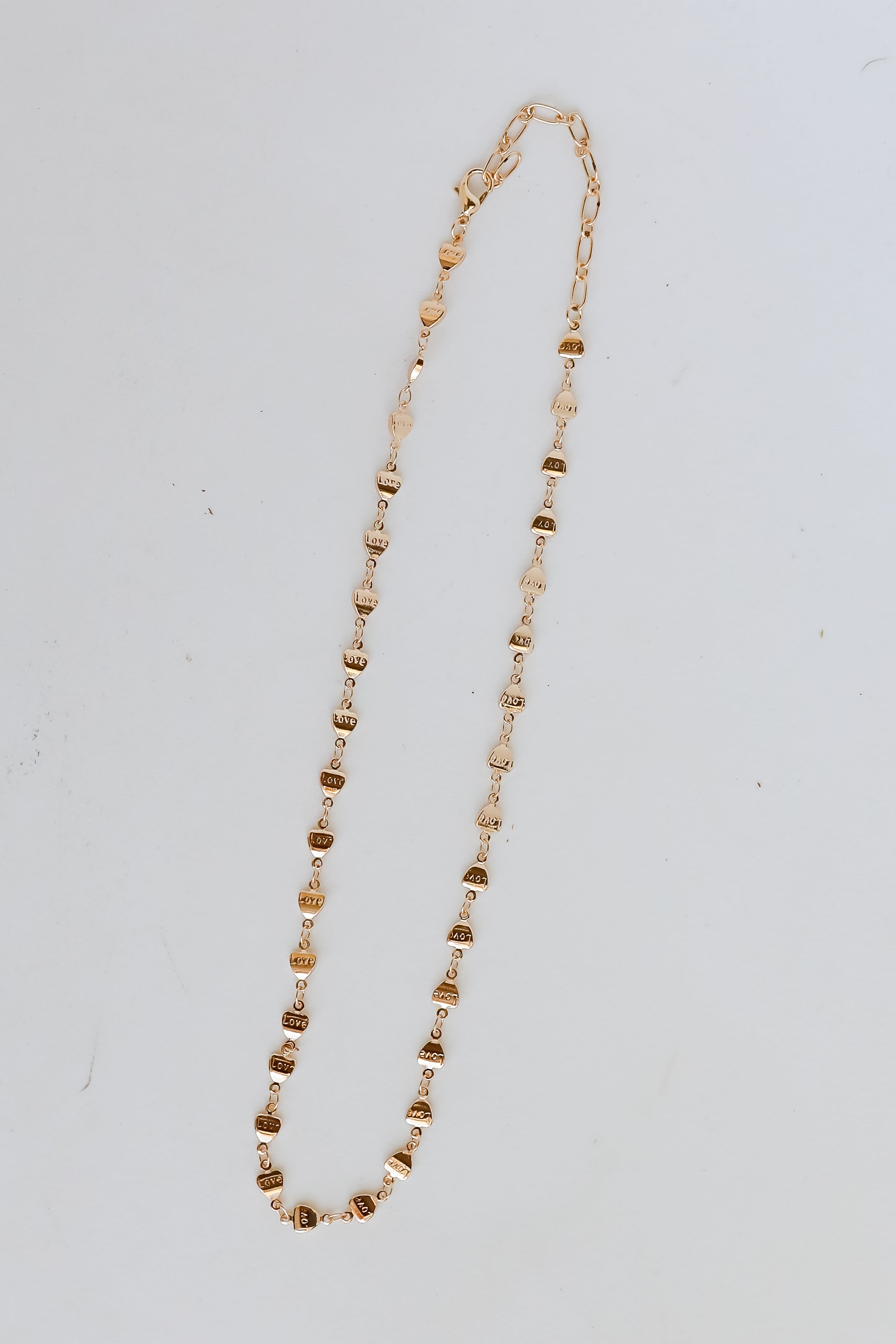 Aria Gold Heart Chain Necklace