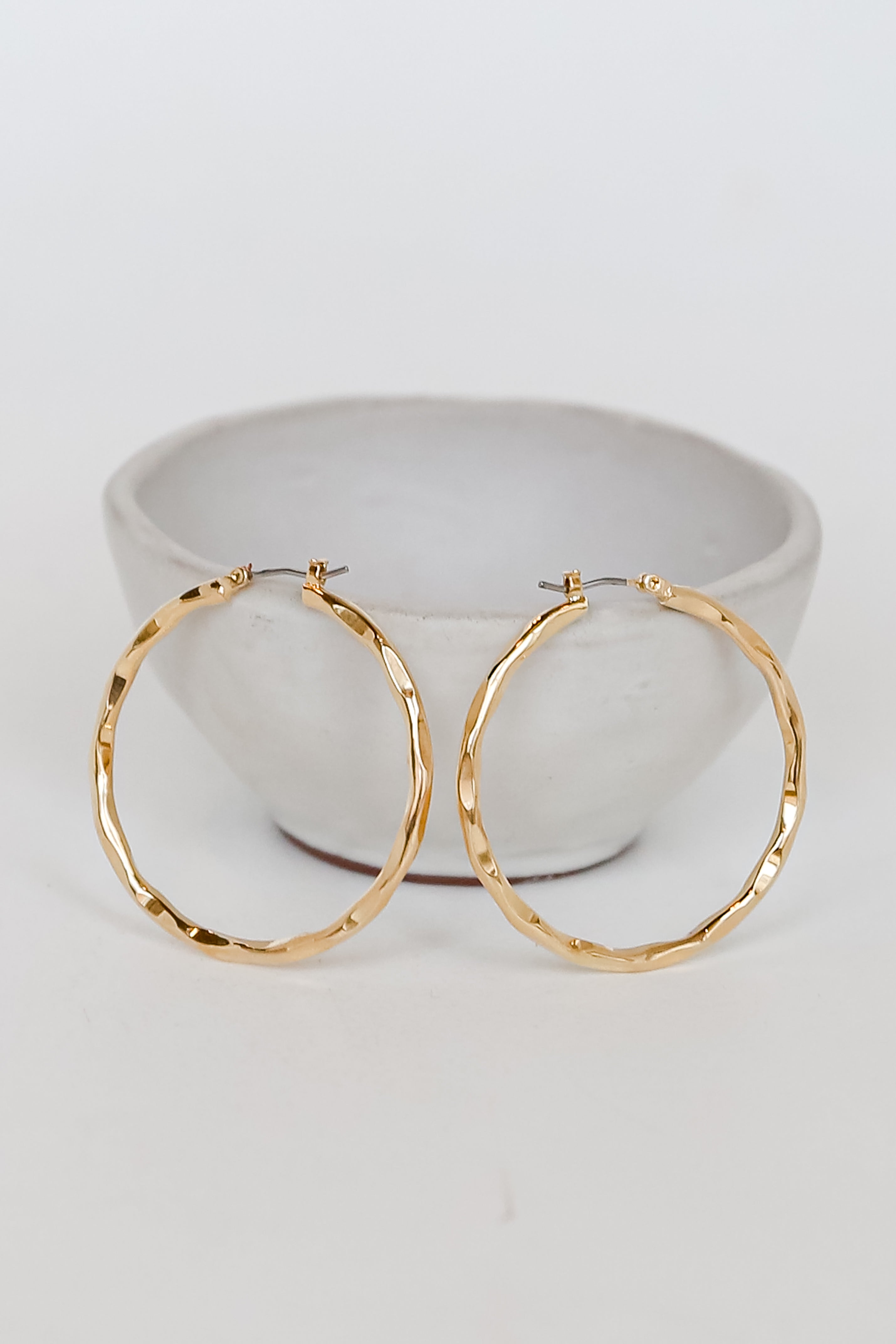 Gold Hoop Earrings