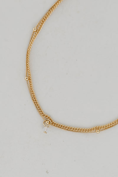 Gold Layered Chain Bracelet for women