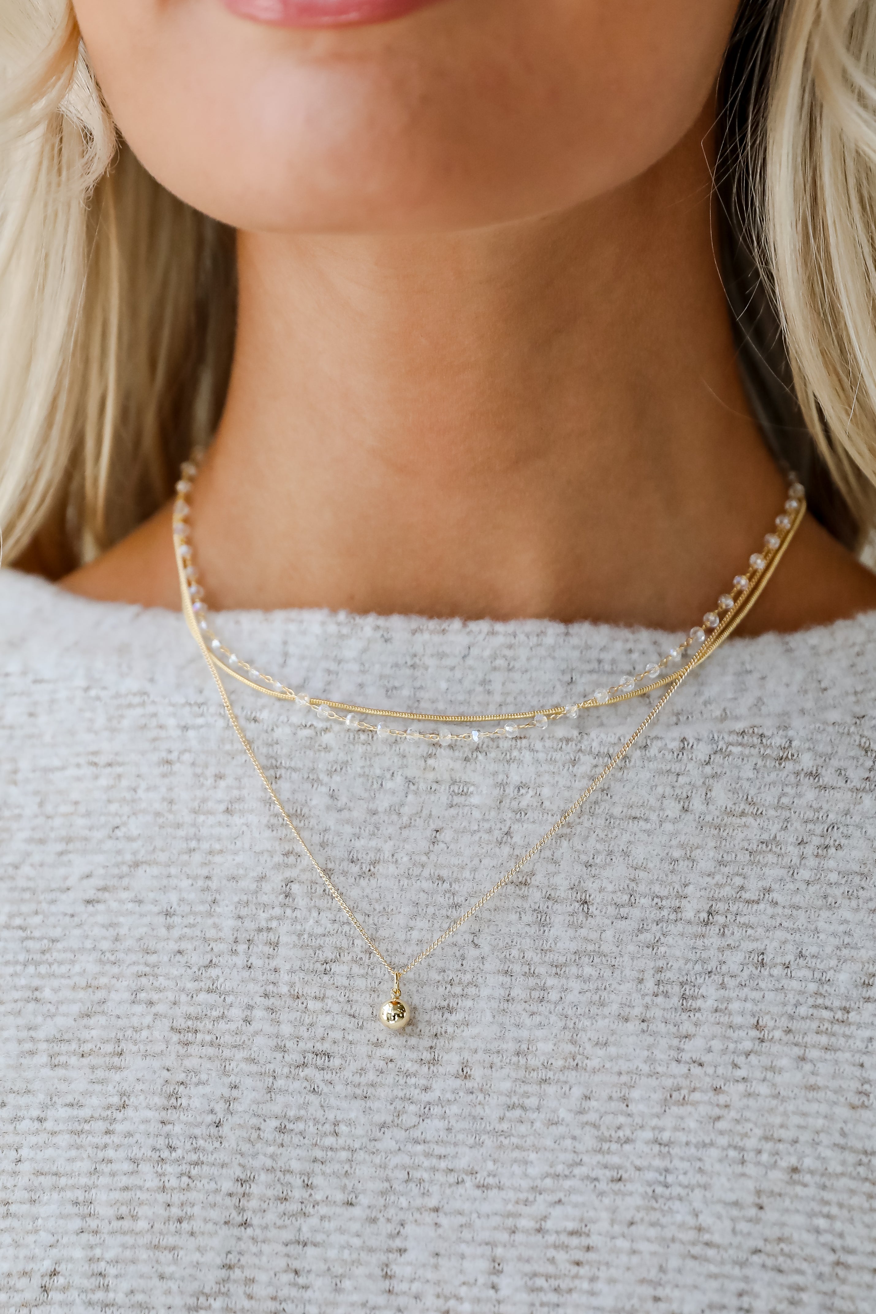 Reagan Layered Chain Necklace