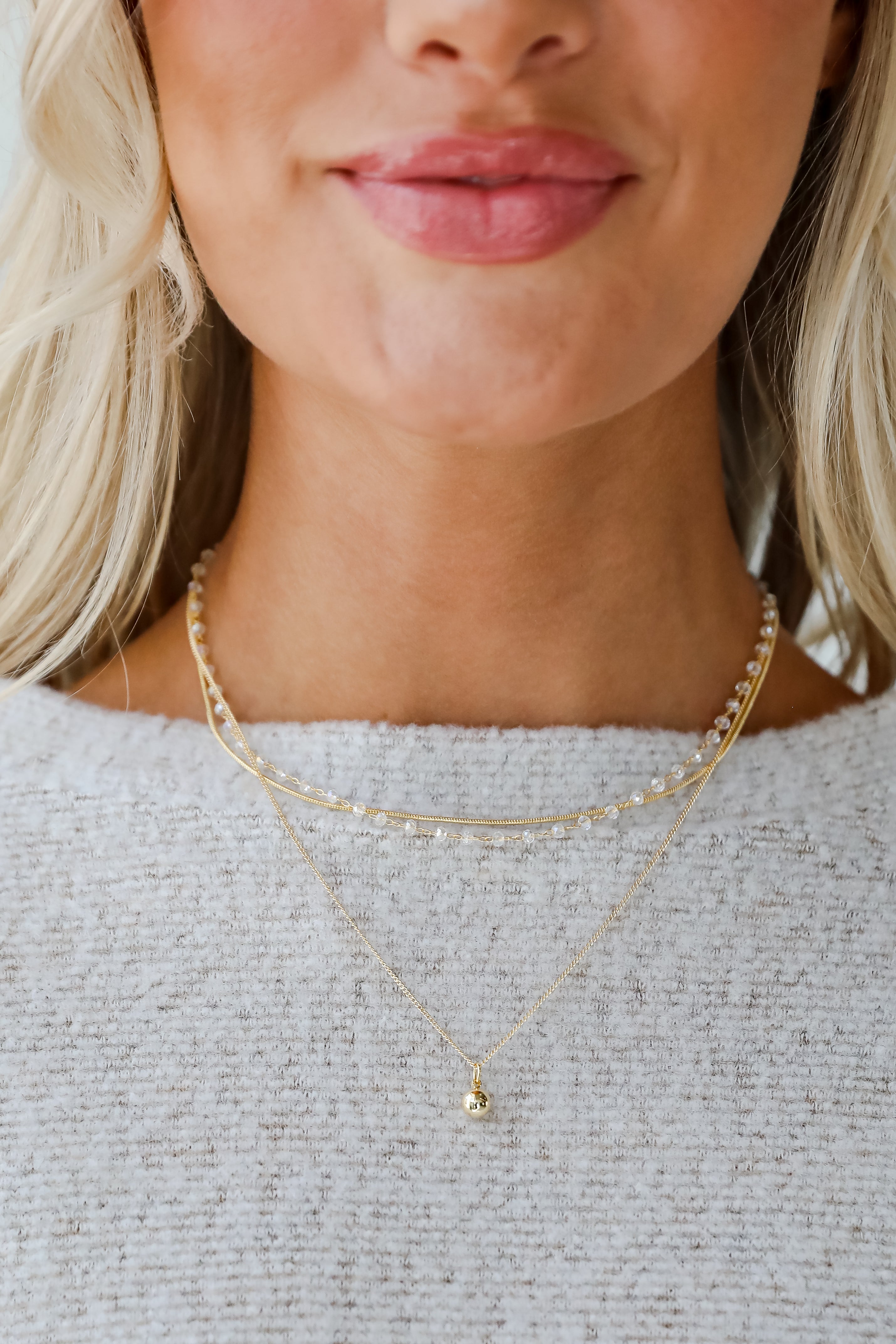 Reagan Layered Chain Necklace