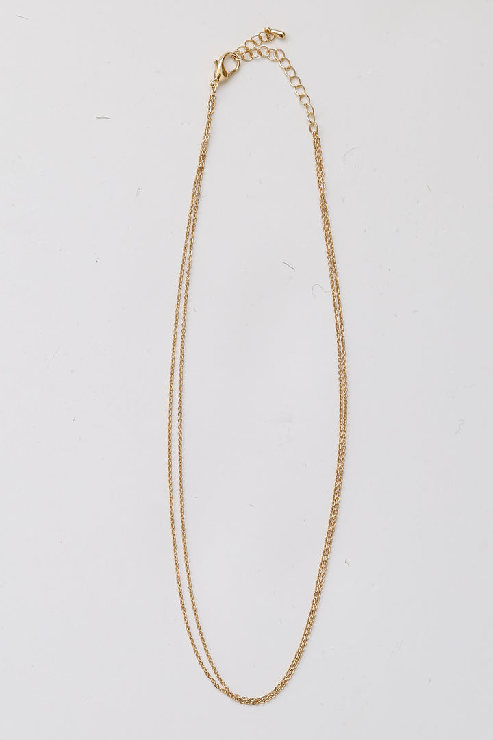 gold necklaces