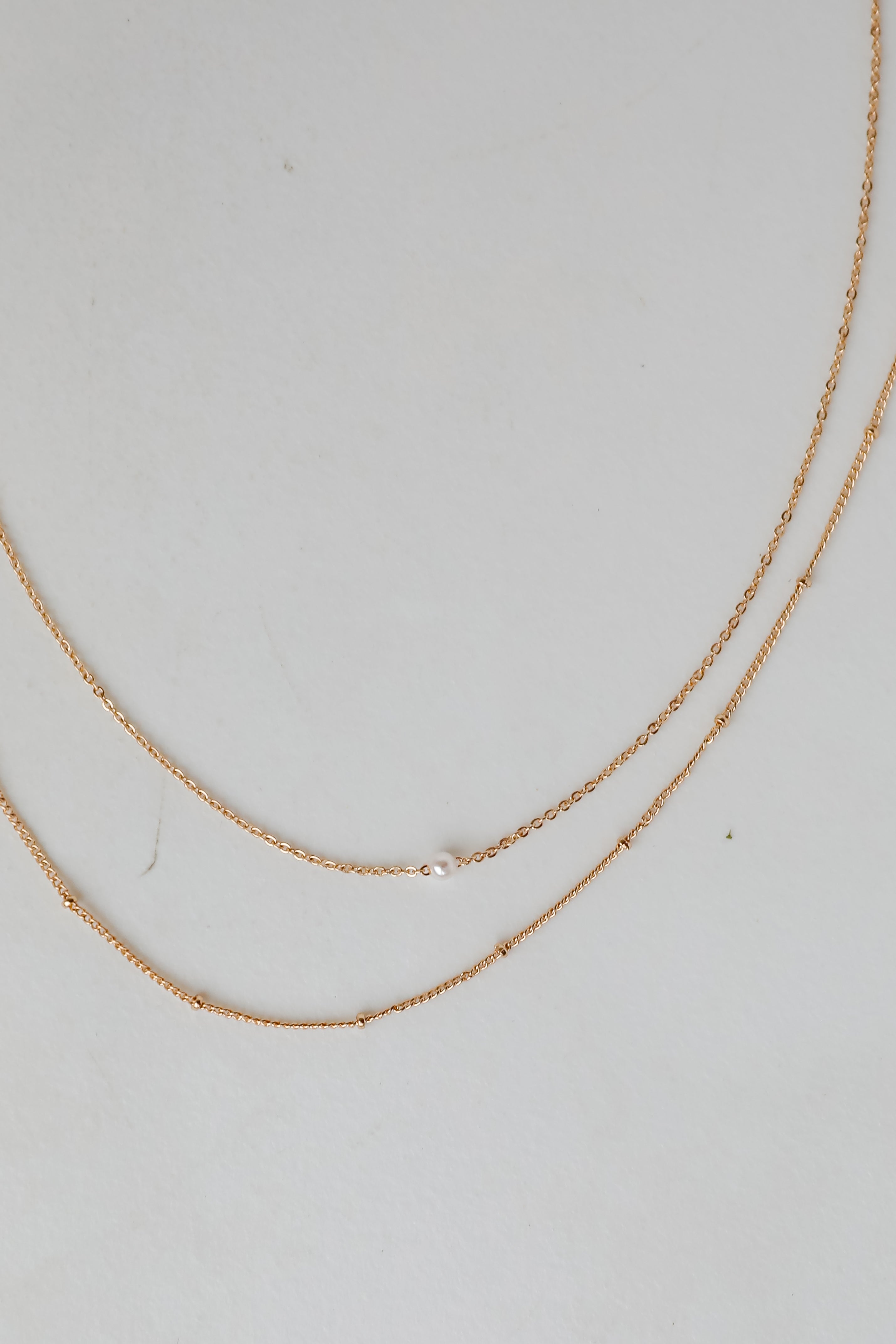 Gold Layered Chain Necklace