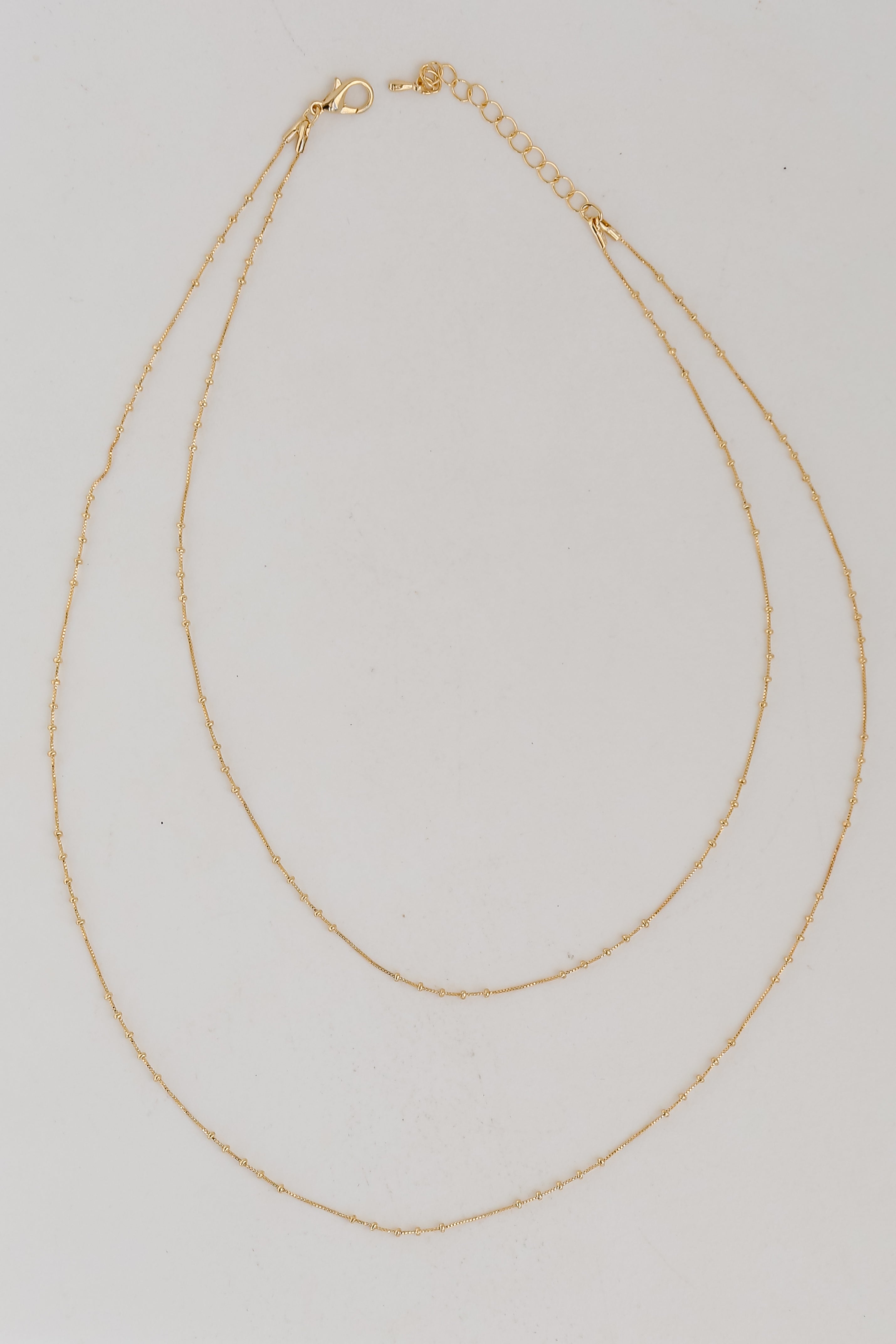 gold necklaces