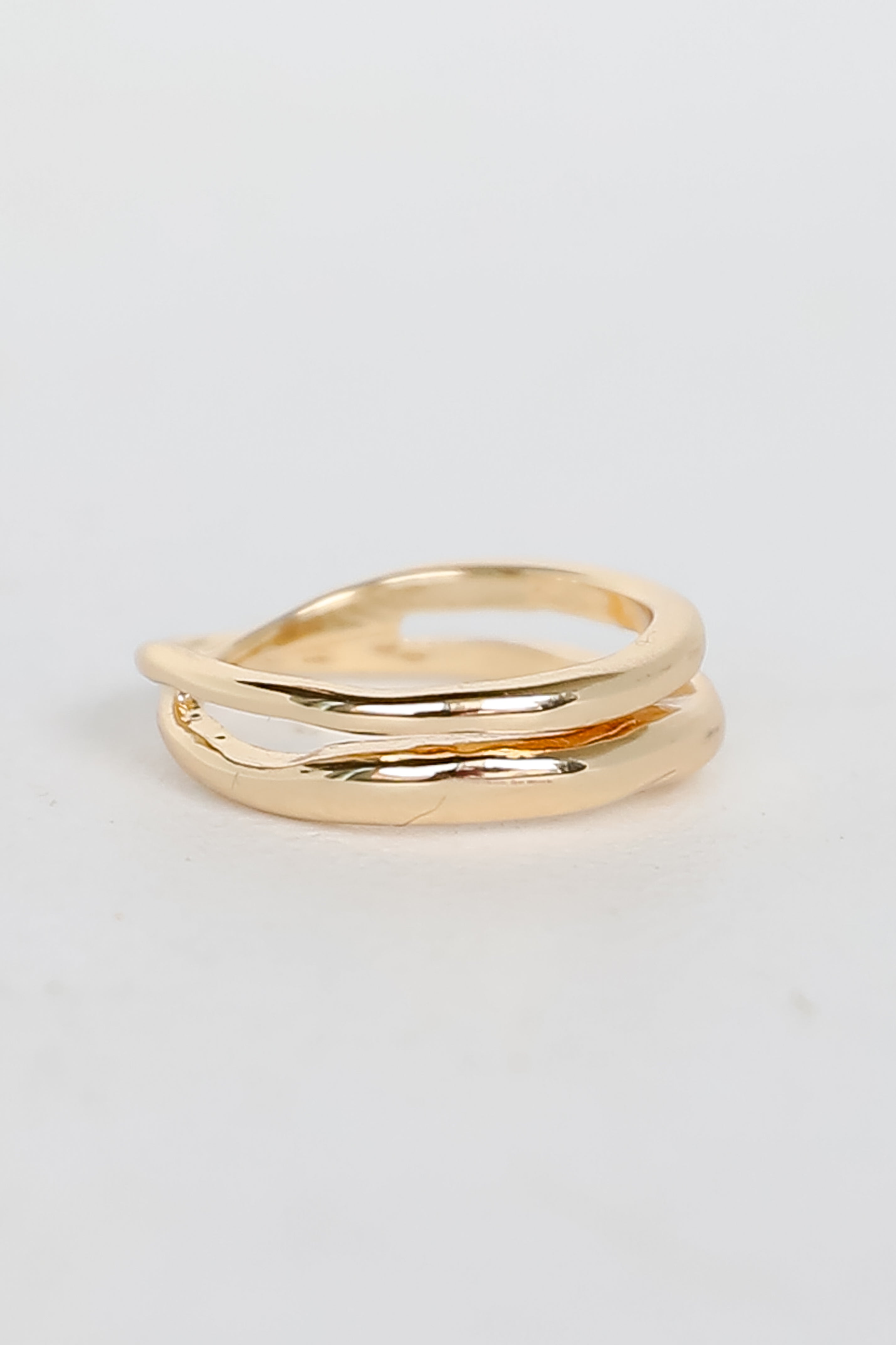 Scarlett Gold Double Ring summer jewelry