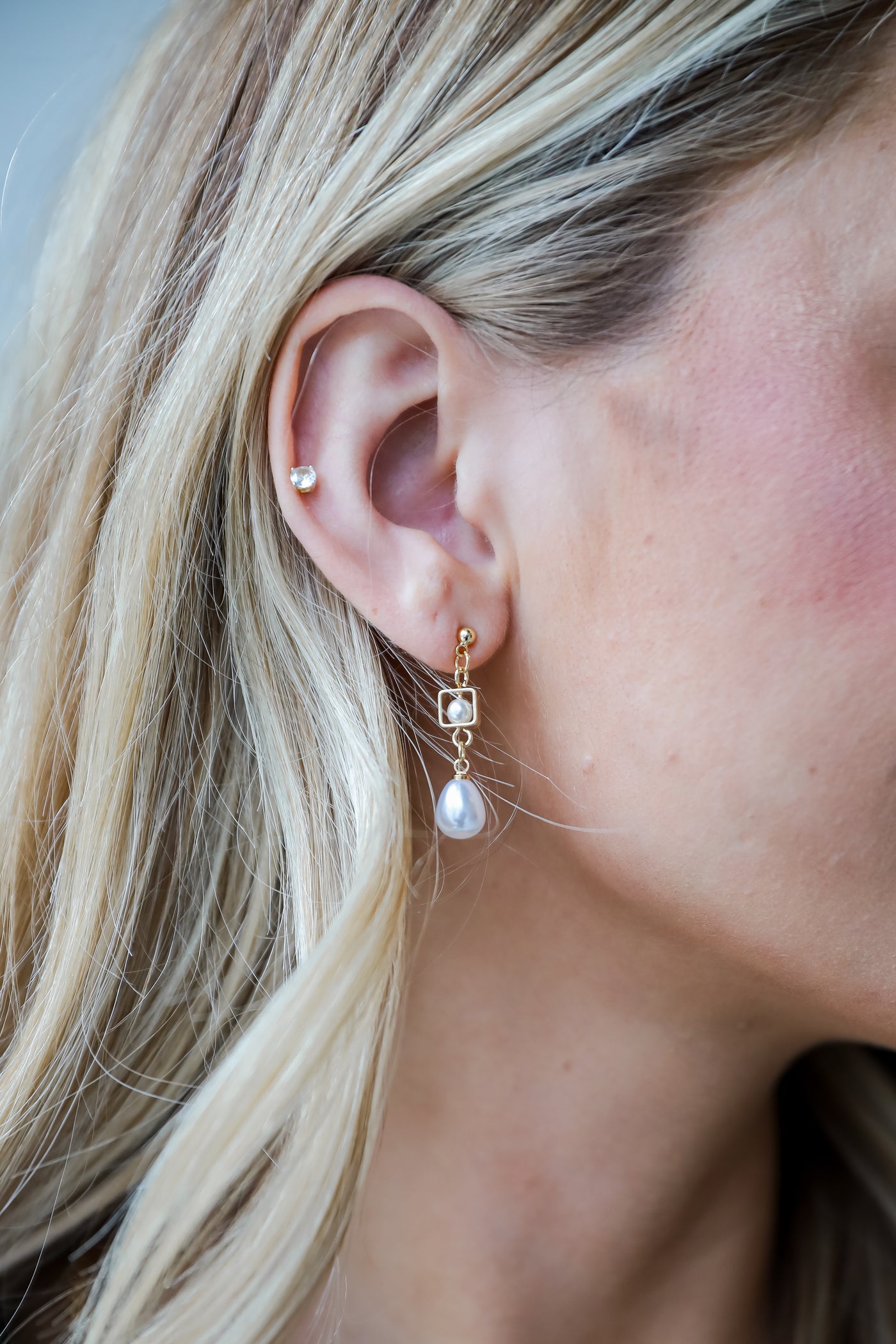cute pearl earrings