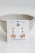 Becca Gold Rhinestone Bow Stud Earring Set