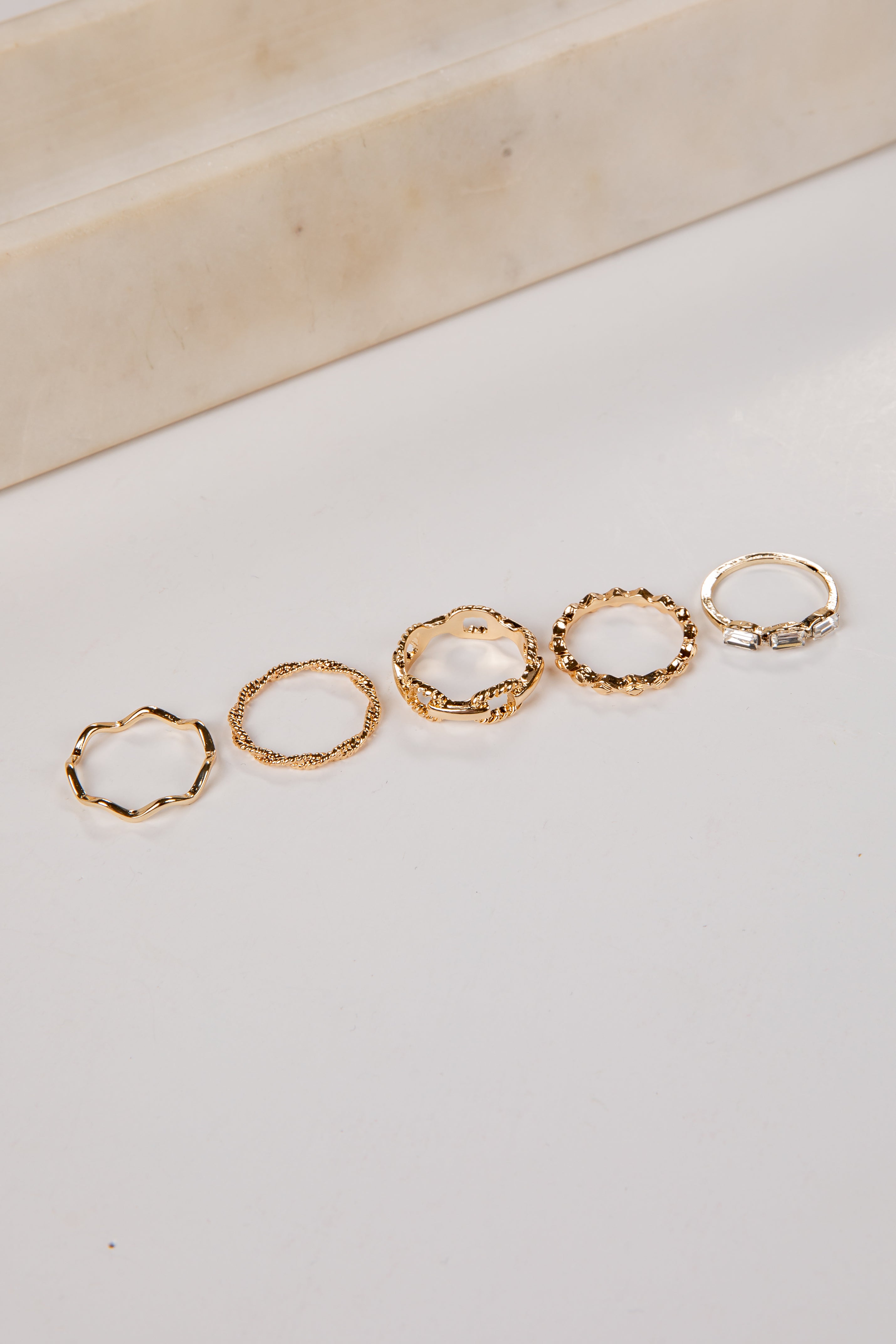 Remi Gold Ring Set