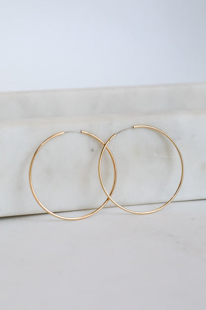 Sloane Medium Hoop Earrings