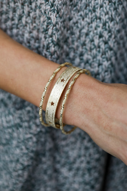 Cecelia Gold Star Bangle Set