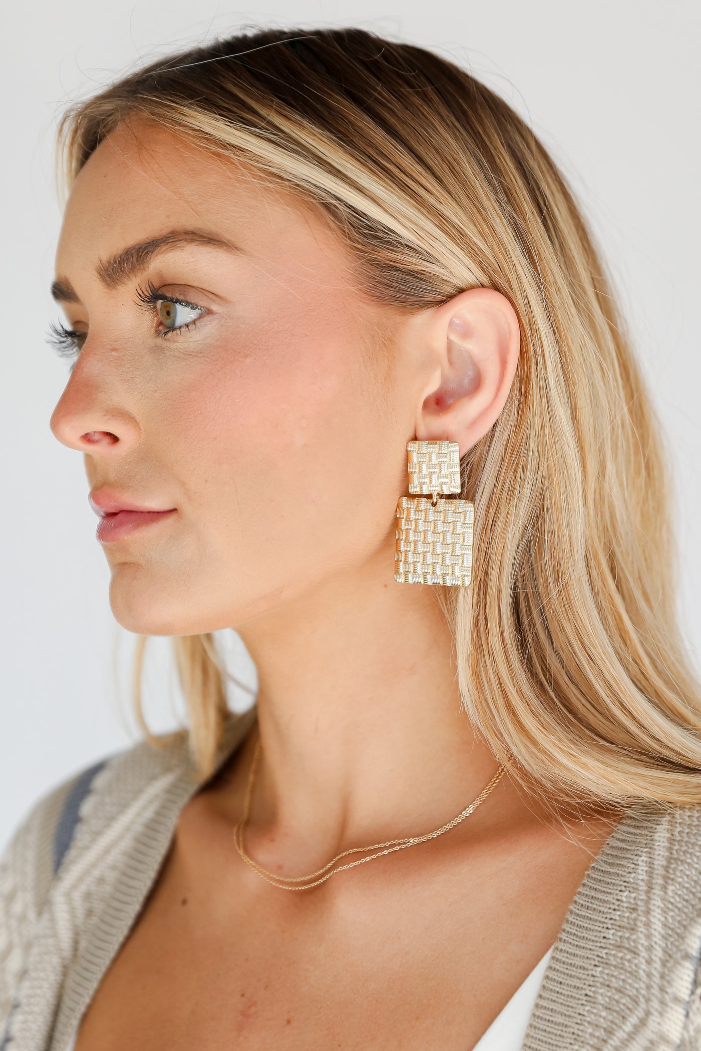 Gold Statement Earrings for women