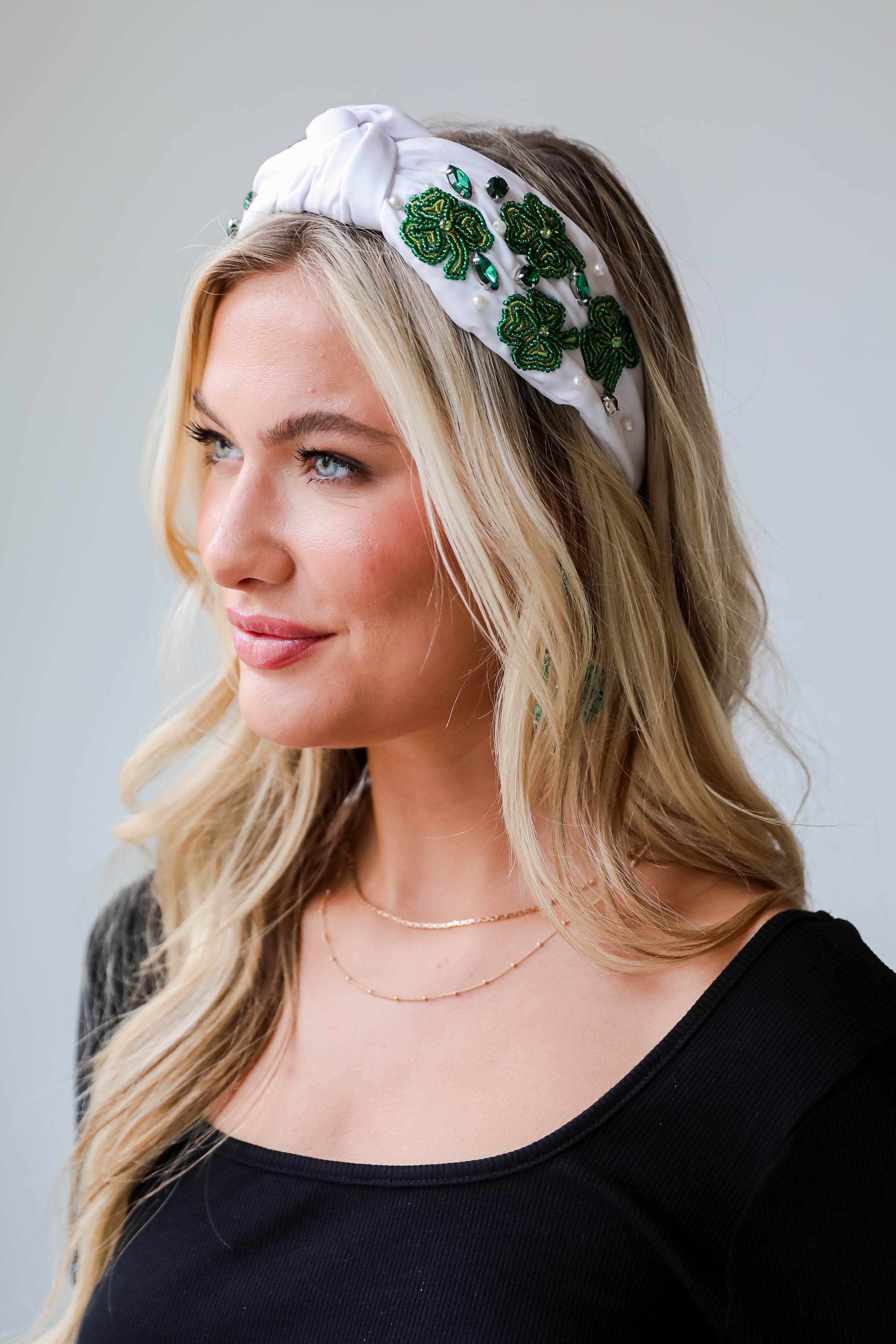 st pattys day headband