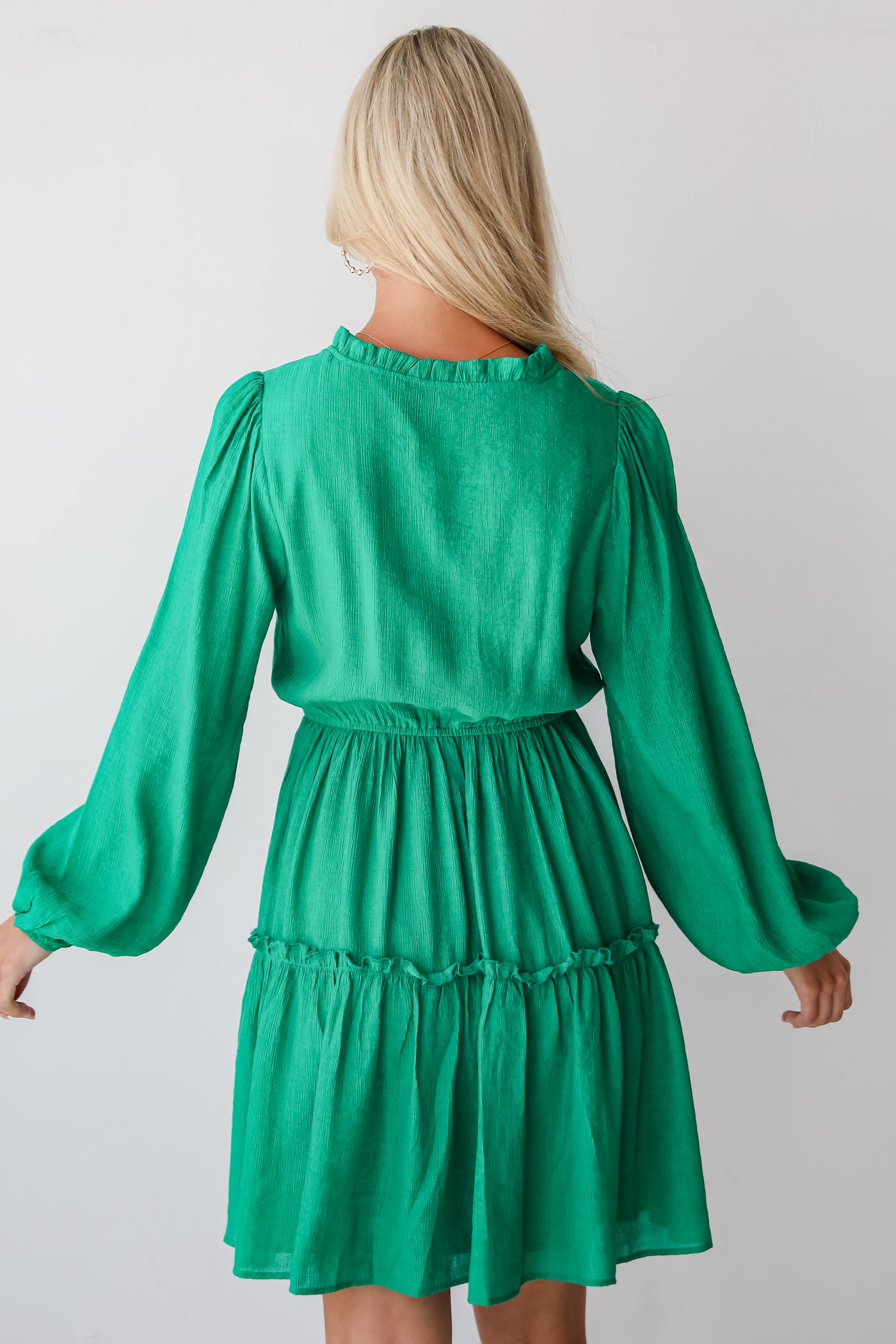 cute Green Mini Dress for women