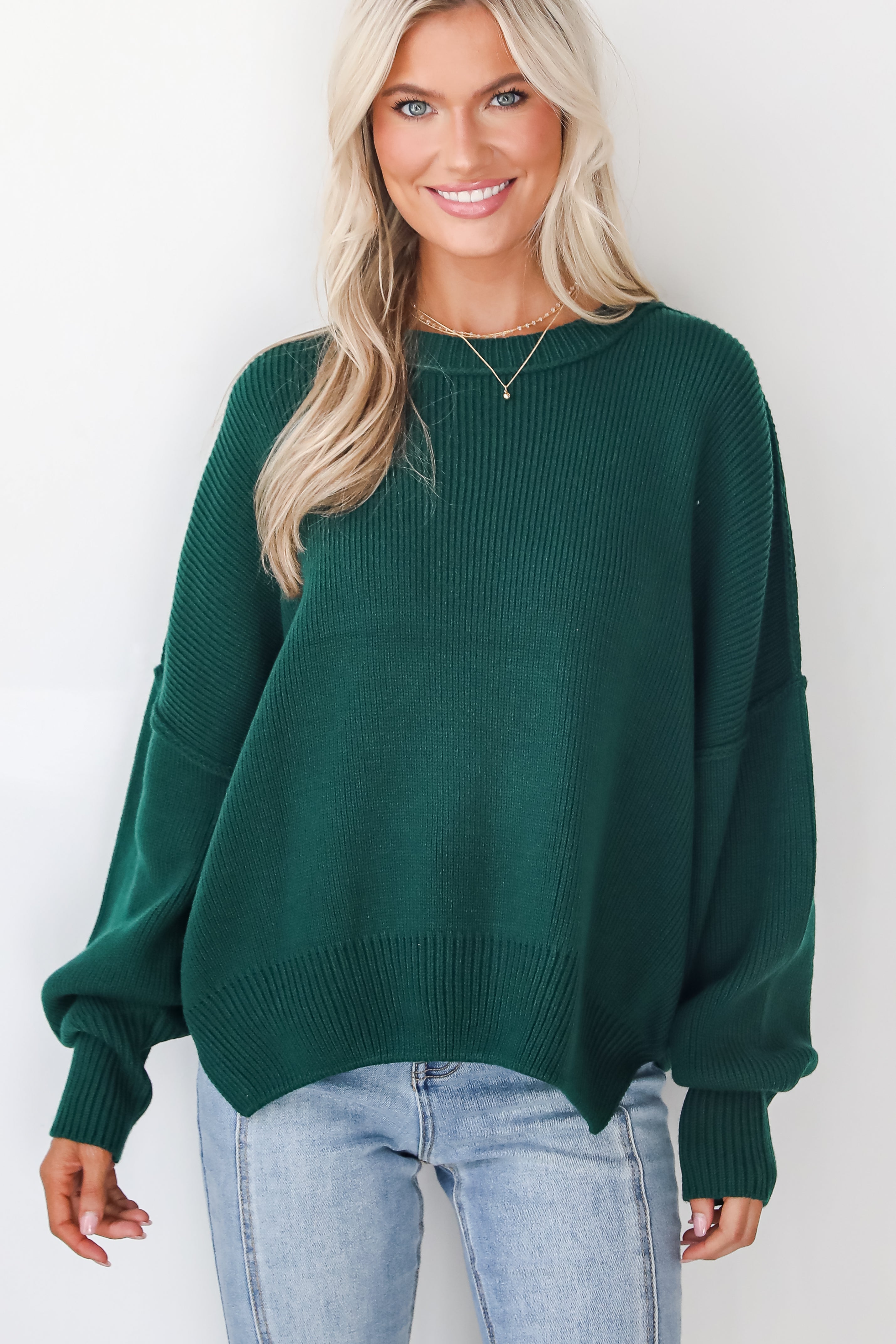 Classically Comfy Oversized Sweater