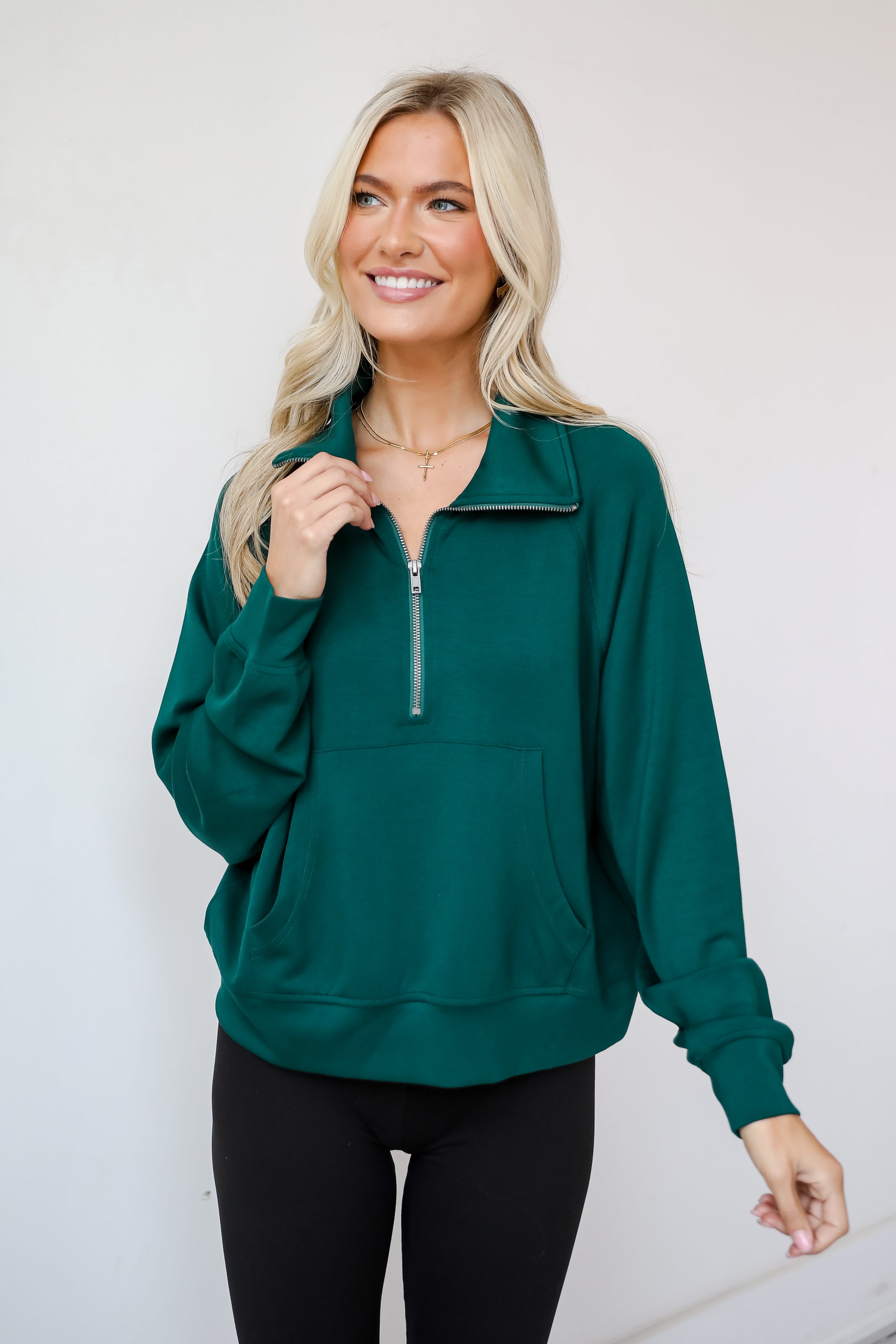 Essential Comfort Quarter Zip Pullover