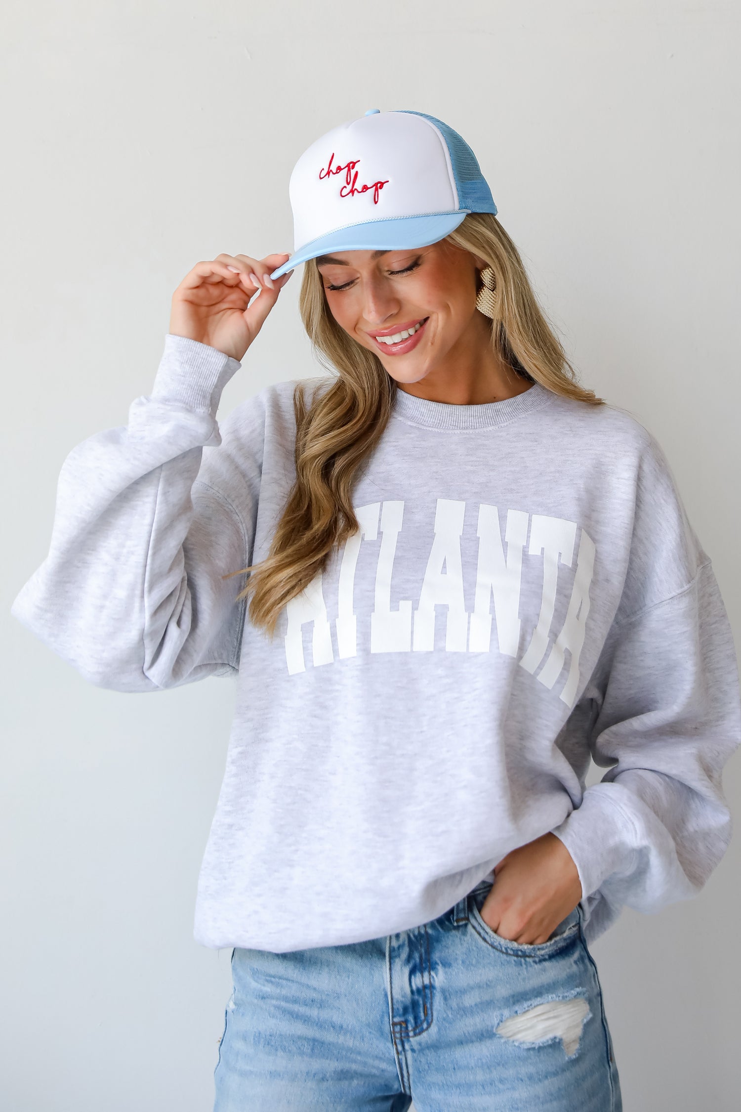 Heather Grey Atlanta Sweatshirt