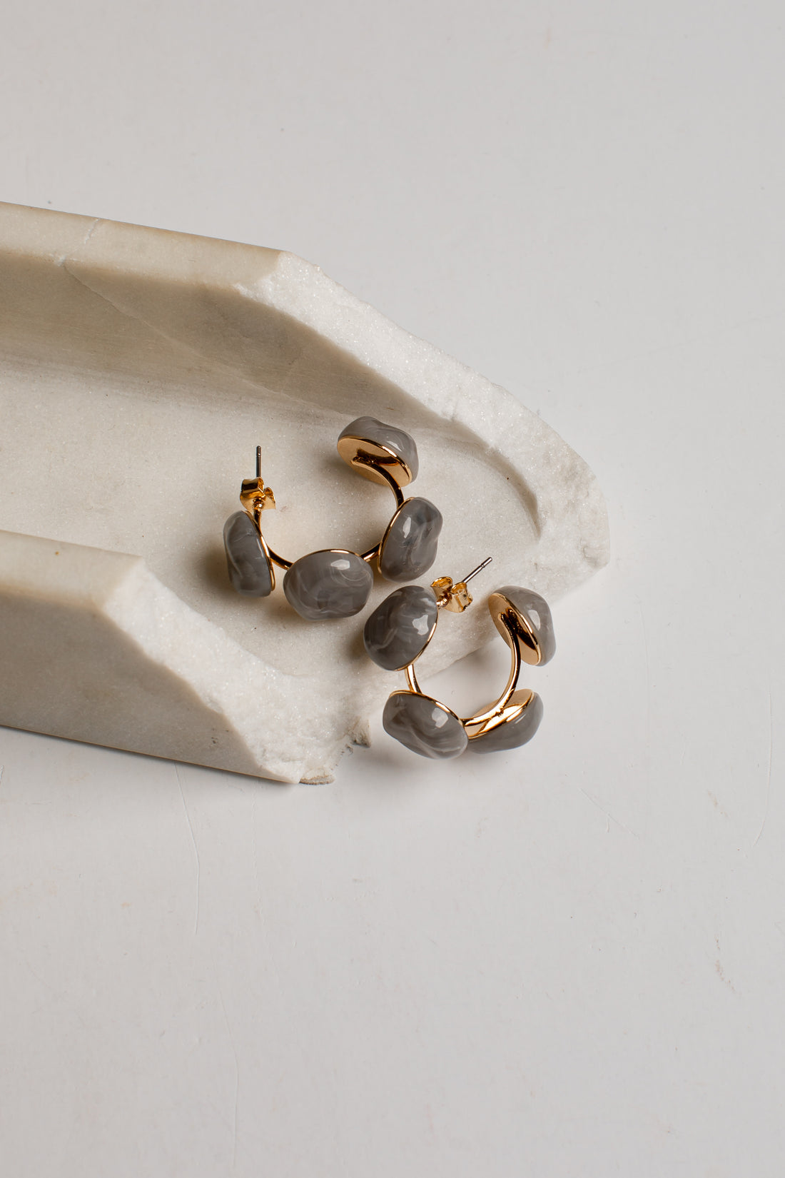 Brynlee Beaded Hoop Earrings