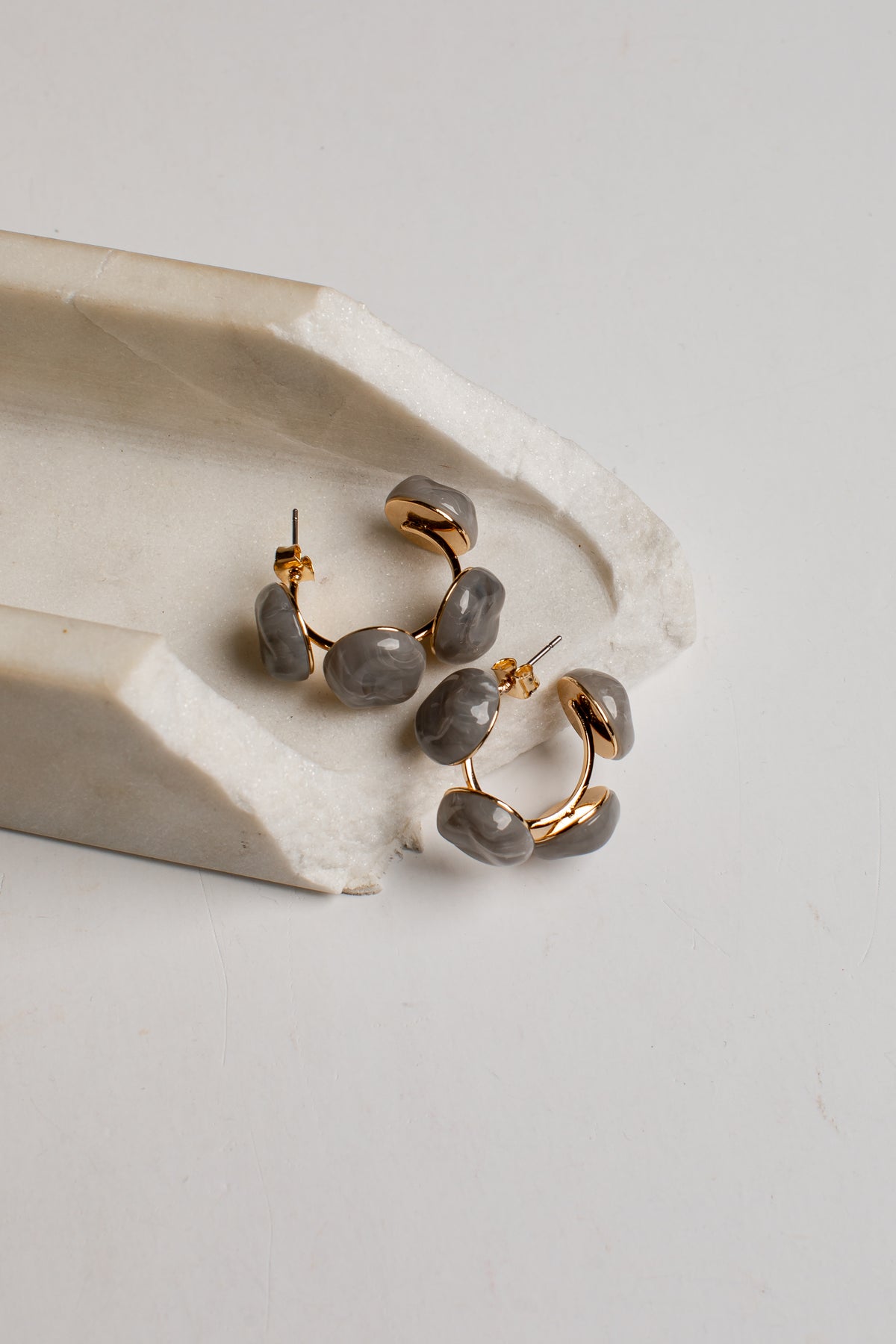 Brynlee Beaded Hoop Earrings