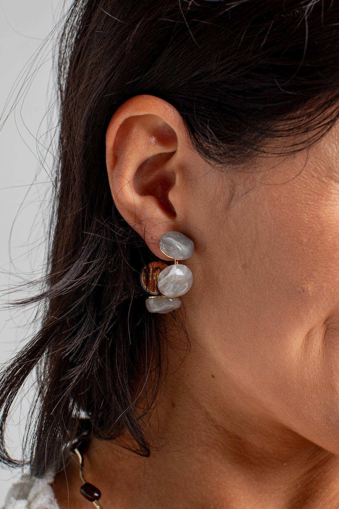 Brynlee Beaded Hoop Earrings