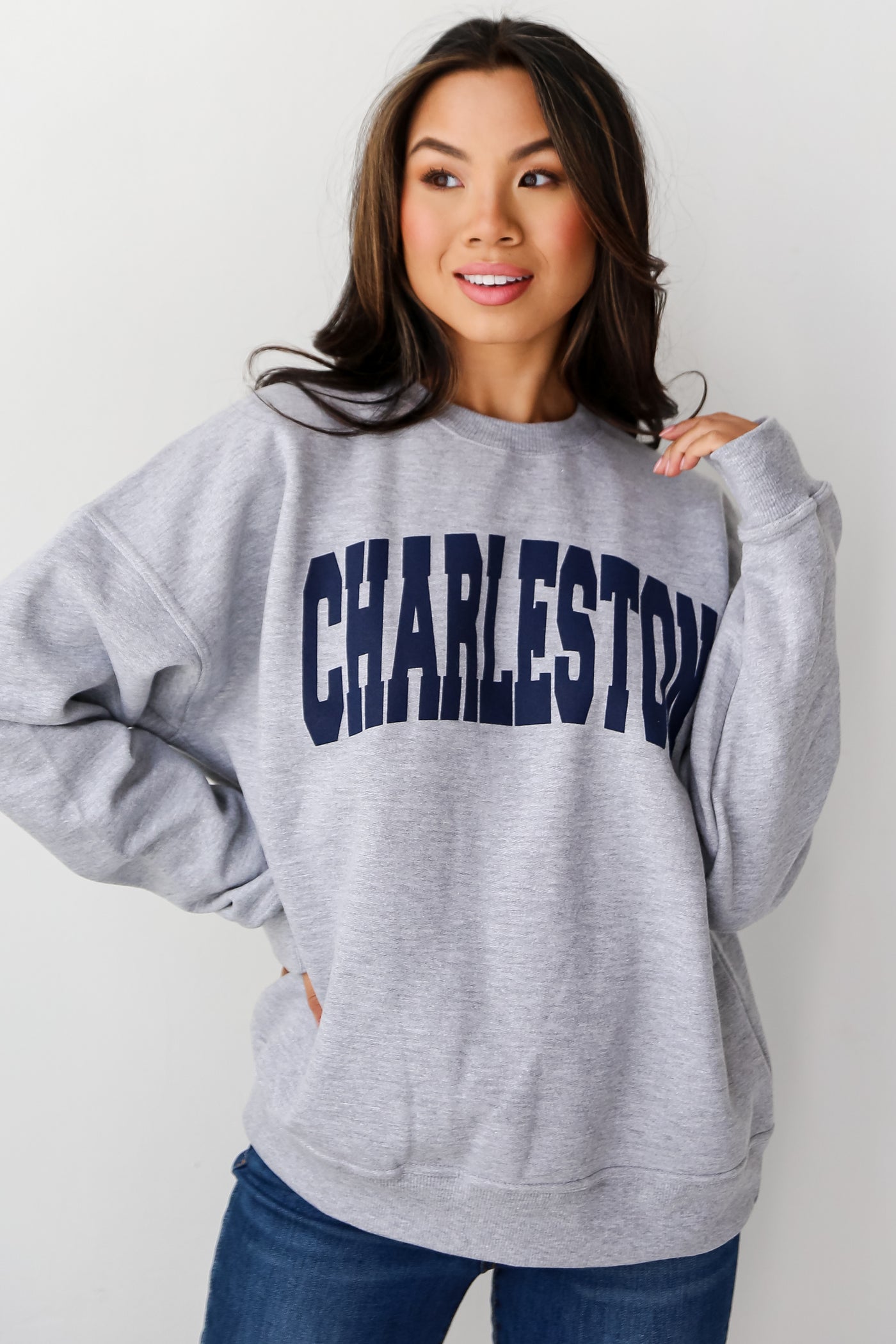 Heather Grey Charleston Sweatshirt