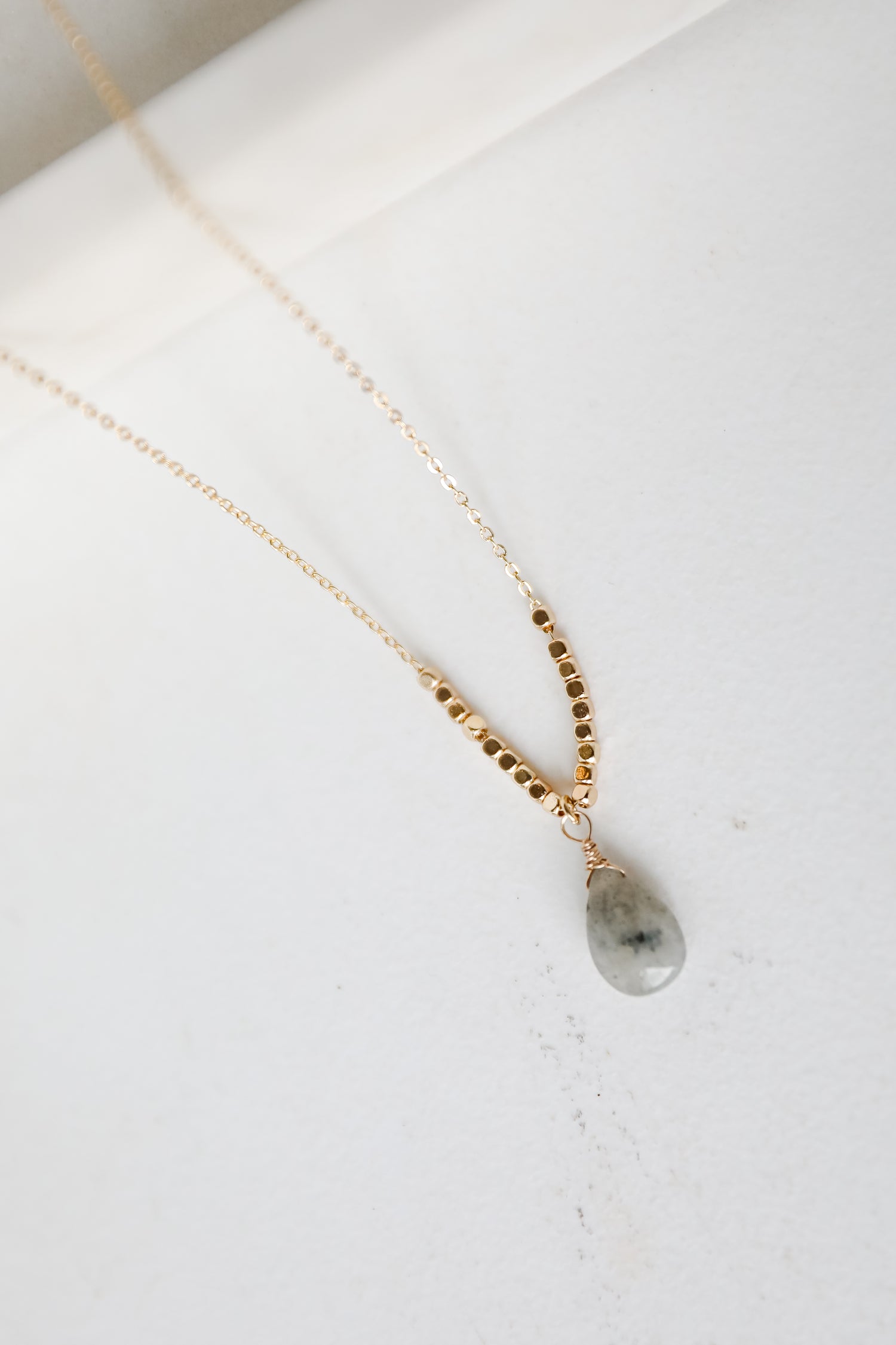 Gold Gemstone Charm Necklace | Boho Jewelry | ShopDressUp Dress Up Gold Gemstone Charm Necklace | Boho Jewelry | ShopDressUp Dress Up