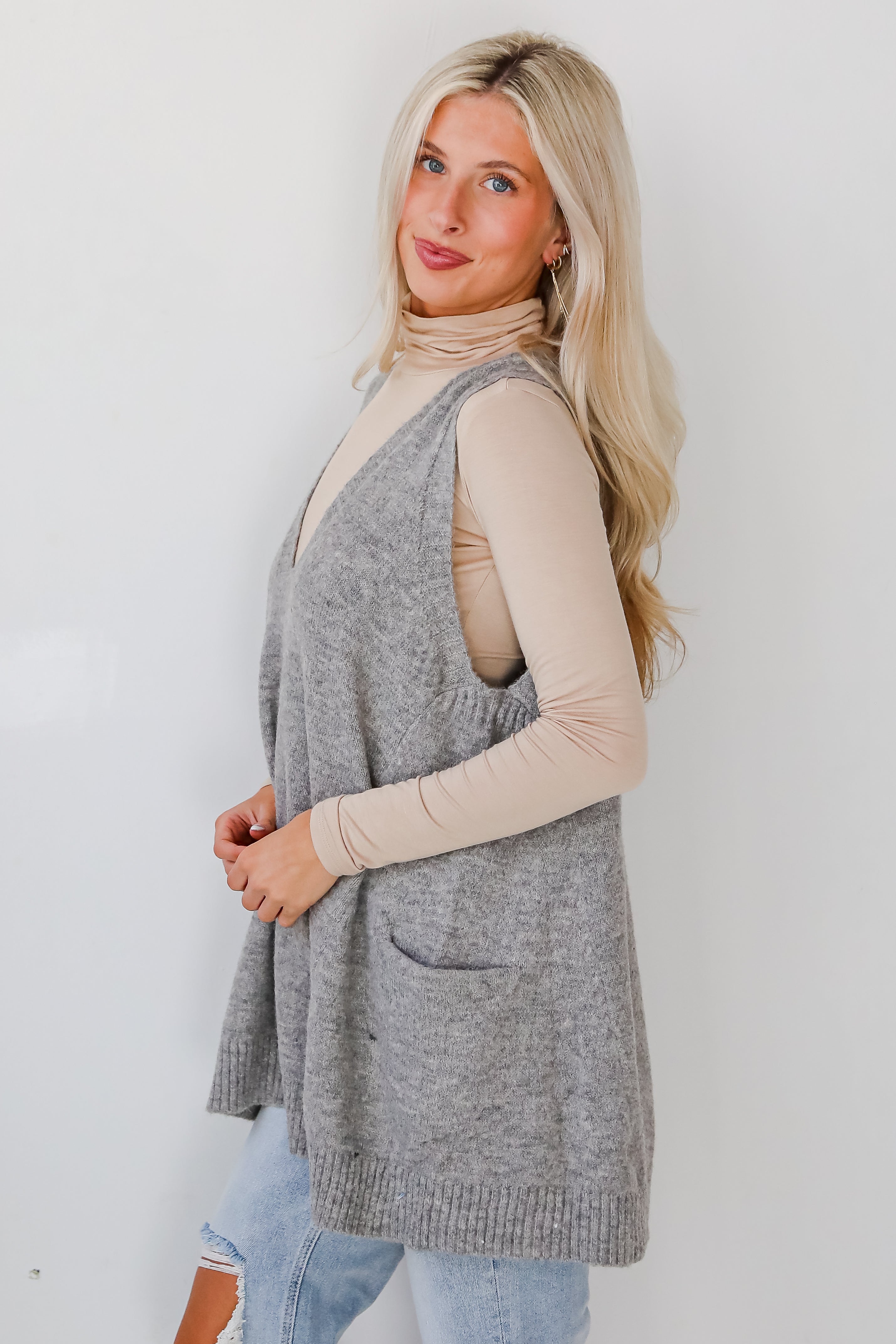 Sensational Situation Mini Sweater Dress