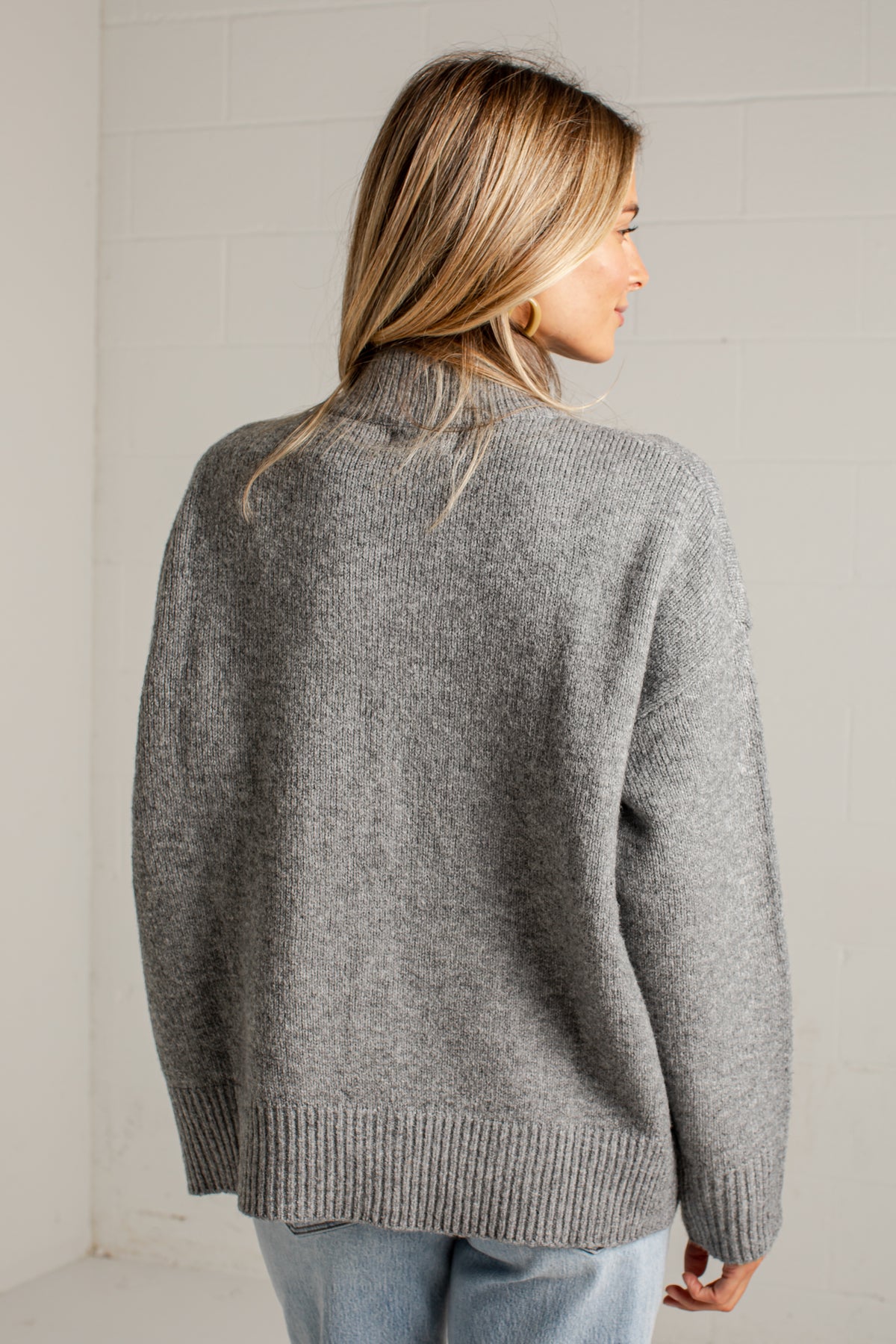 Timeless Piece Mock Neck Sweater
