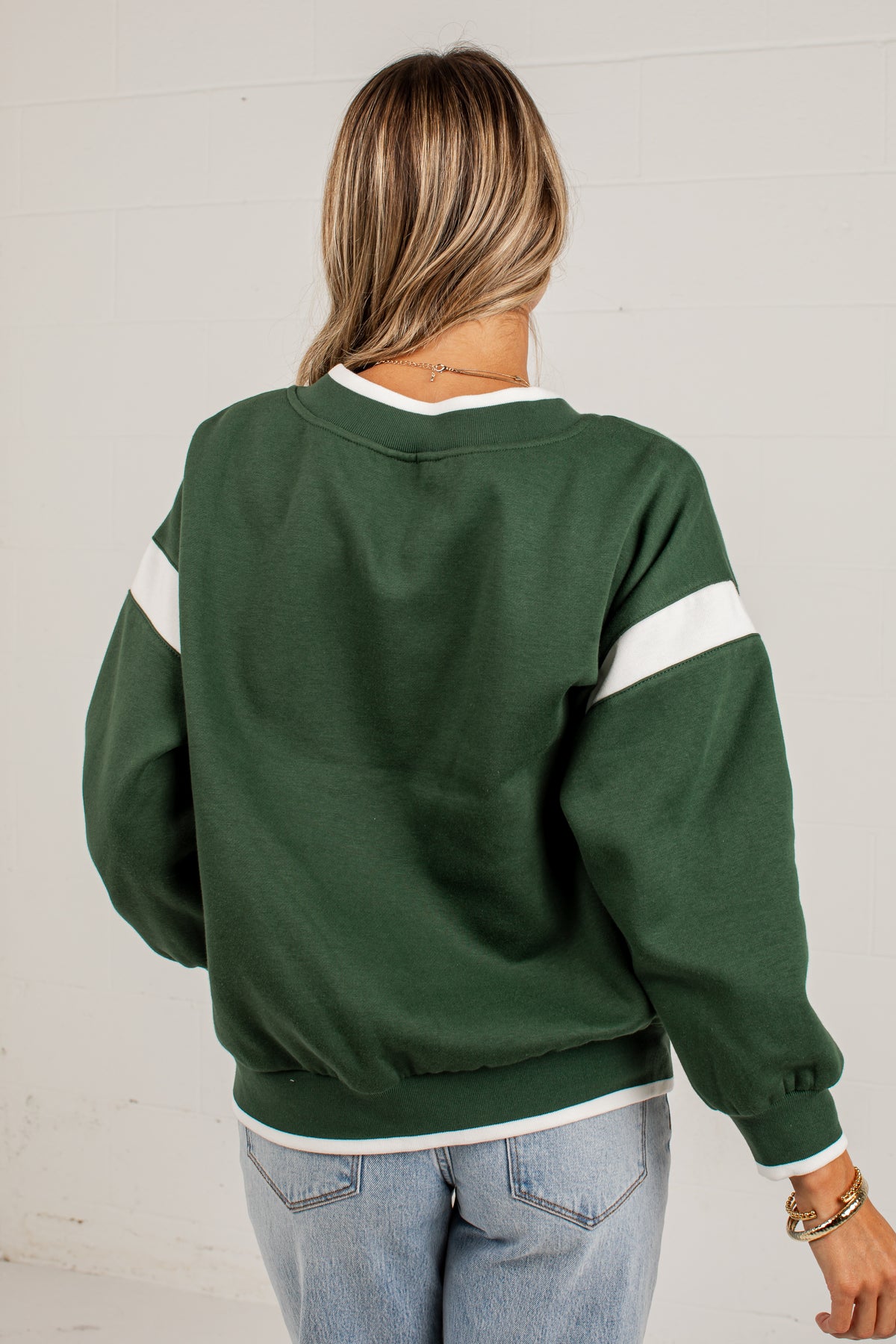 Varsity Weekend Hunter Green Sweatshirt