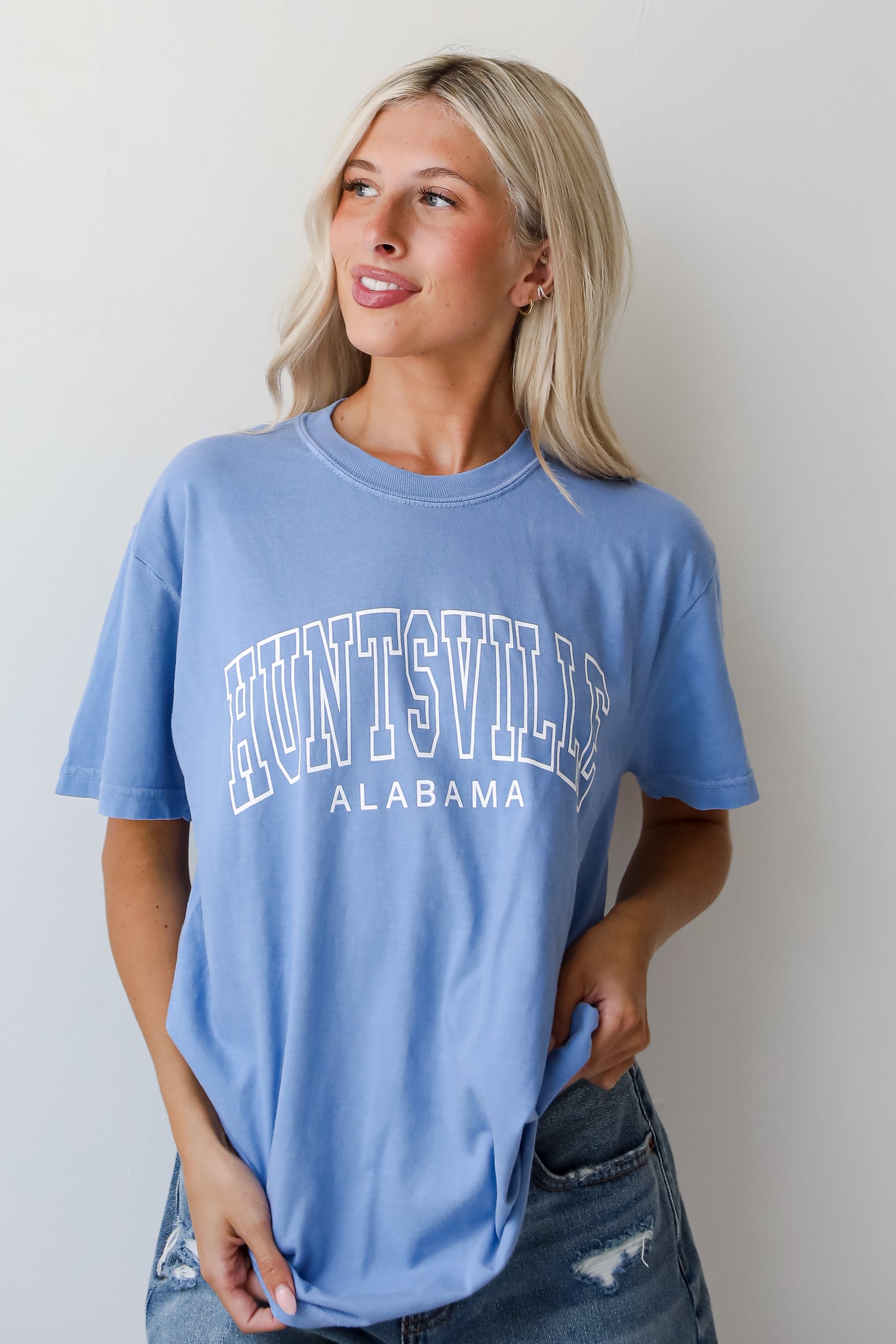 Light Blue Huntsville Alabama Tee