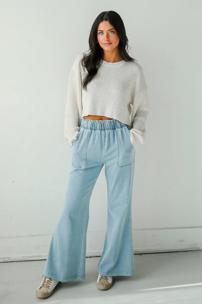 Best Essence Ivory Cropped Sweater