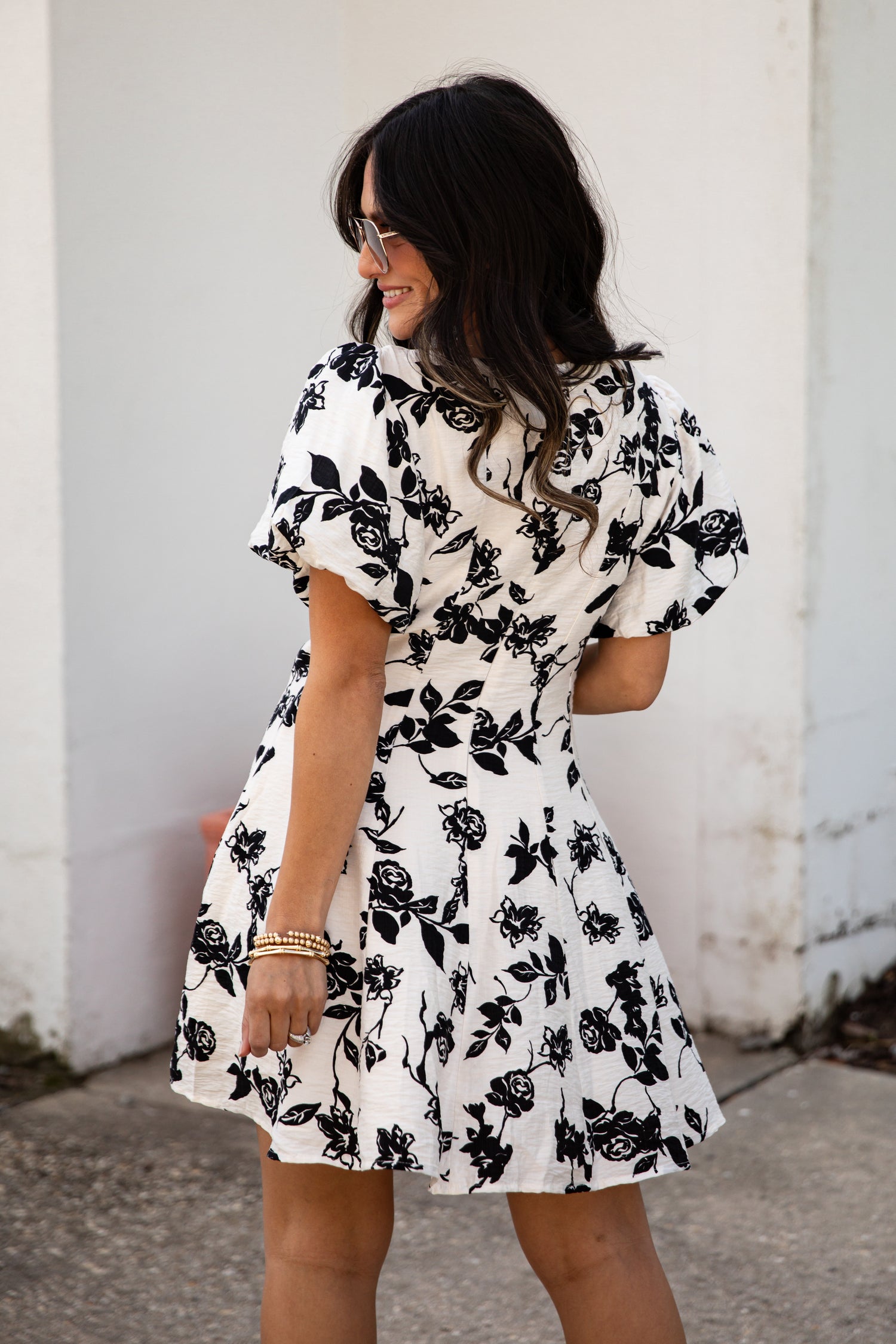 mini floral a line dress Strapless Short A-Line Print Hoco Dress: Amarra 89050 Ivory/Blue/Print / 000