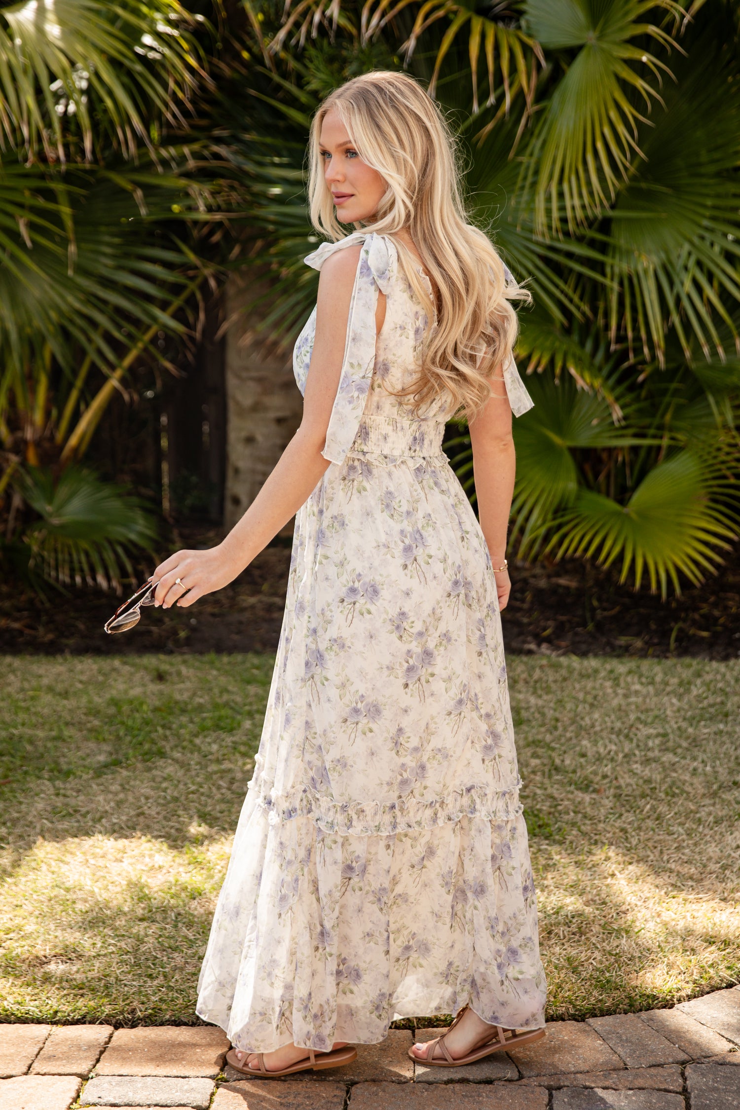 ivory floral lace dress Light Ivory Floral Lace Wedding Dress Blum US 2