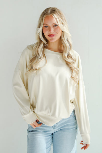 Leisure Essential Oversized Pullover