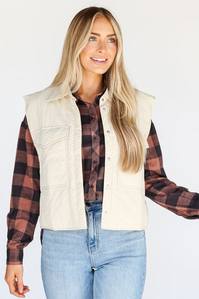 cute Puffer Vests for fall