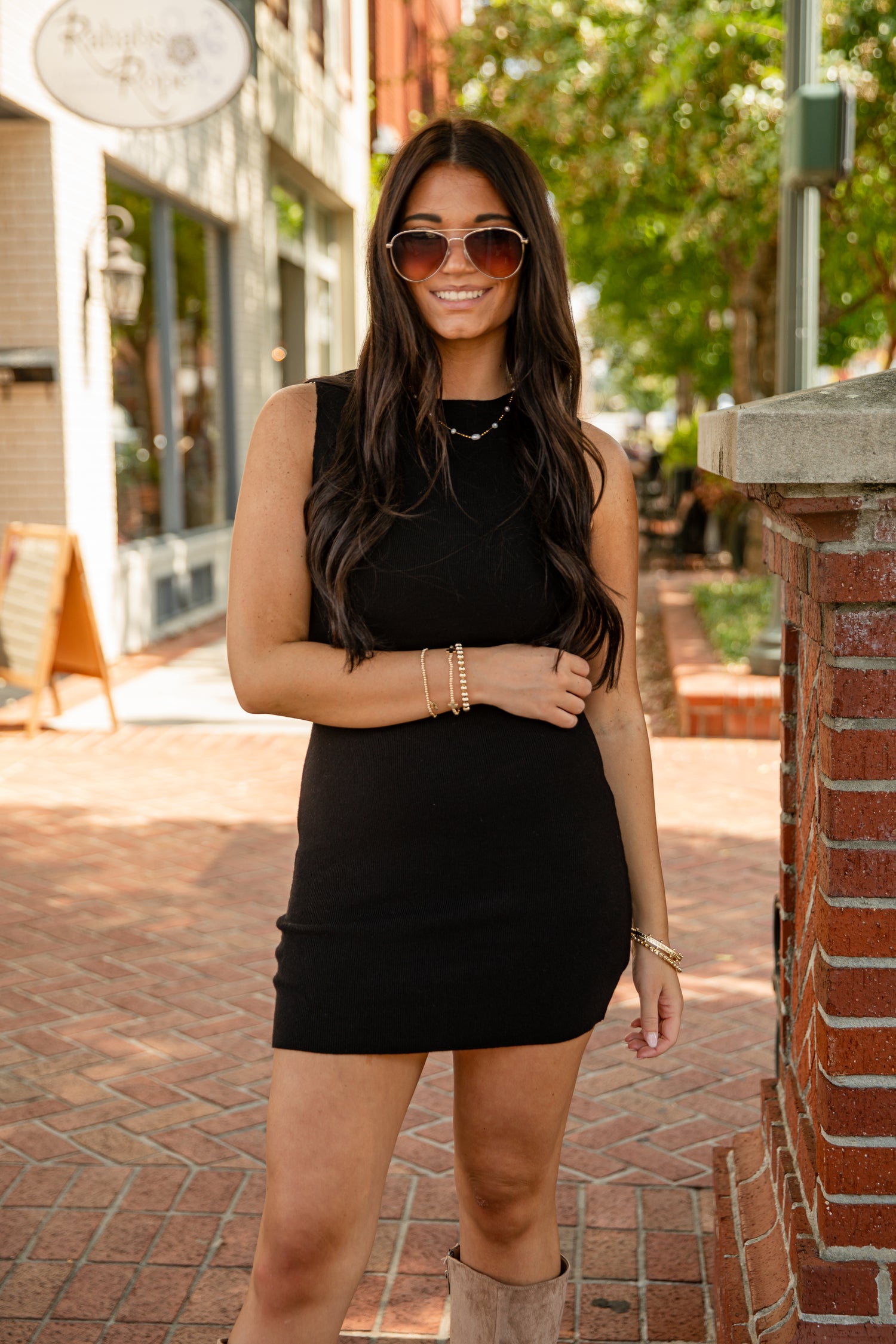 FINAL SALE - Get Back To It Knit Mini Dress - DU DEAL