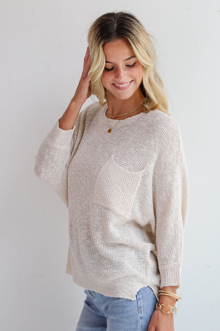 Mood Setter Lightweight Knit Sweater