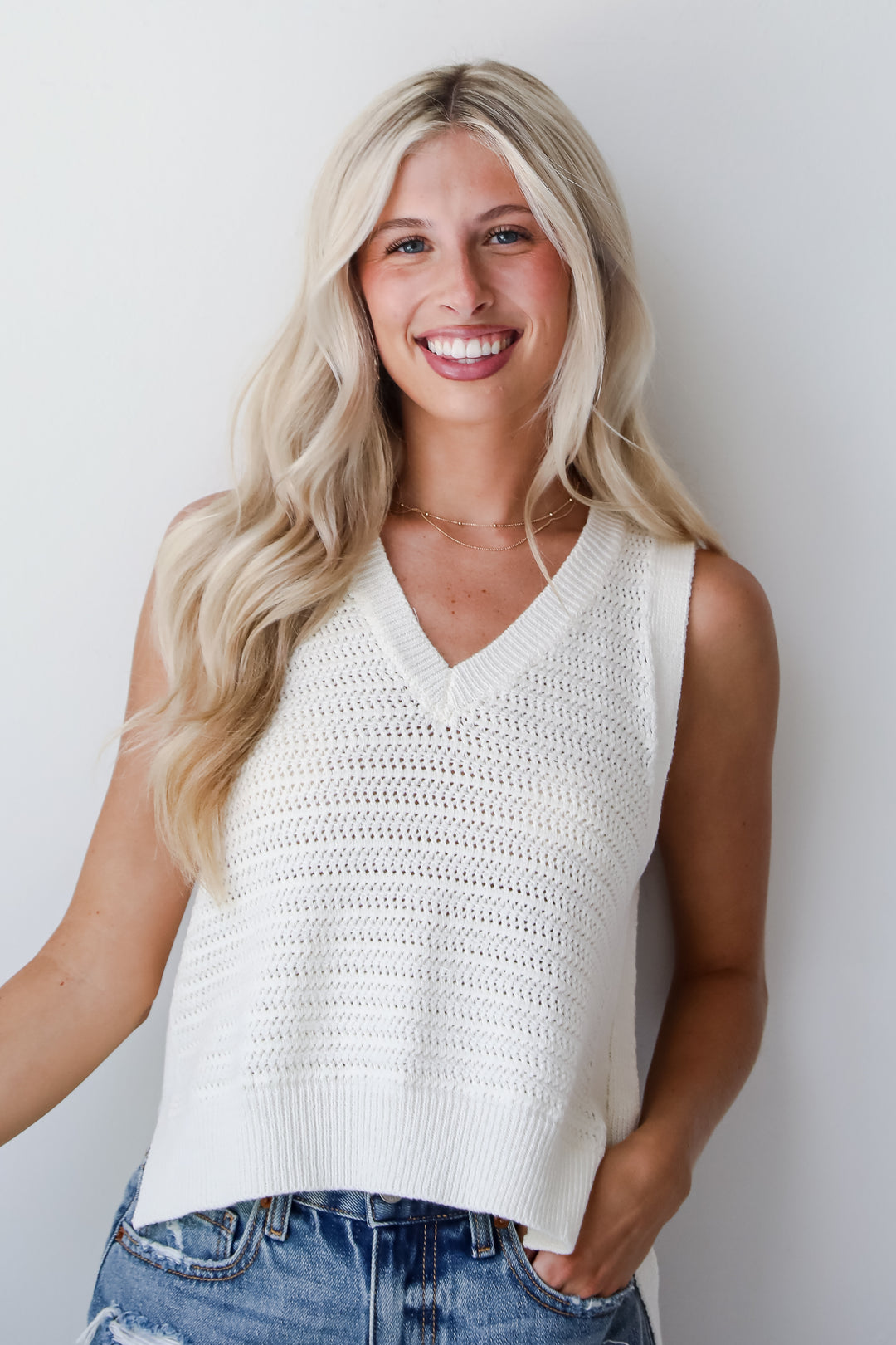 Casual Coziness Sweater Tank