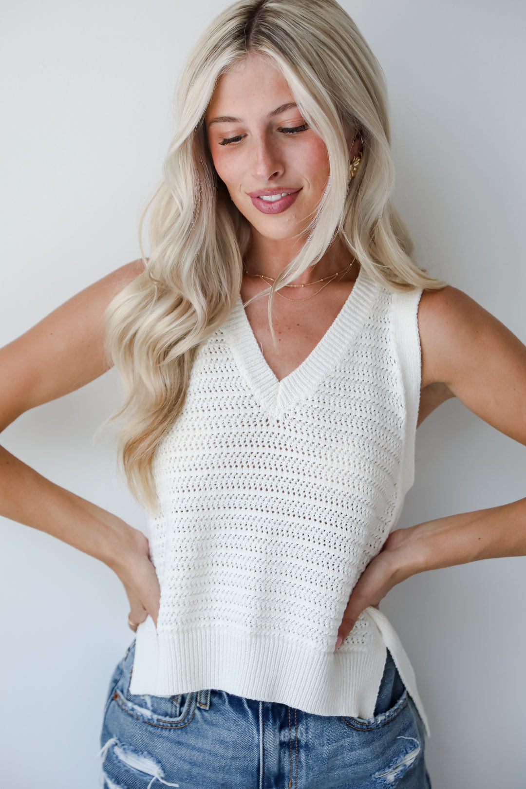 Casual Coziness Sweater Tank