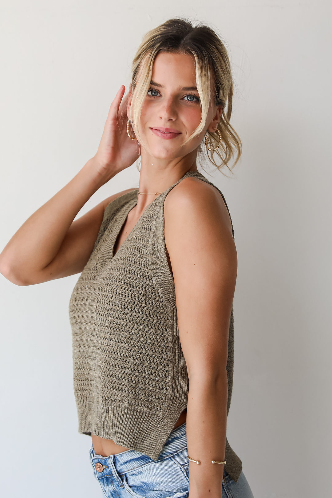 Casual Coziness Sweater Tank