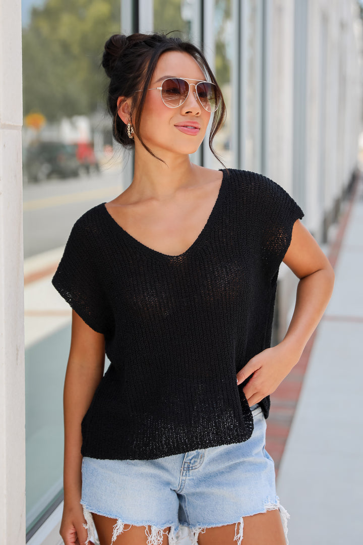 Cool Vibes Lightweight Knit Top