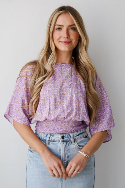 cropped blouse