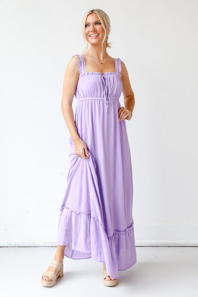 purple Maxi Dress