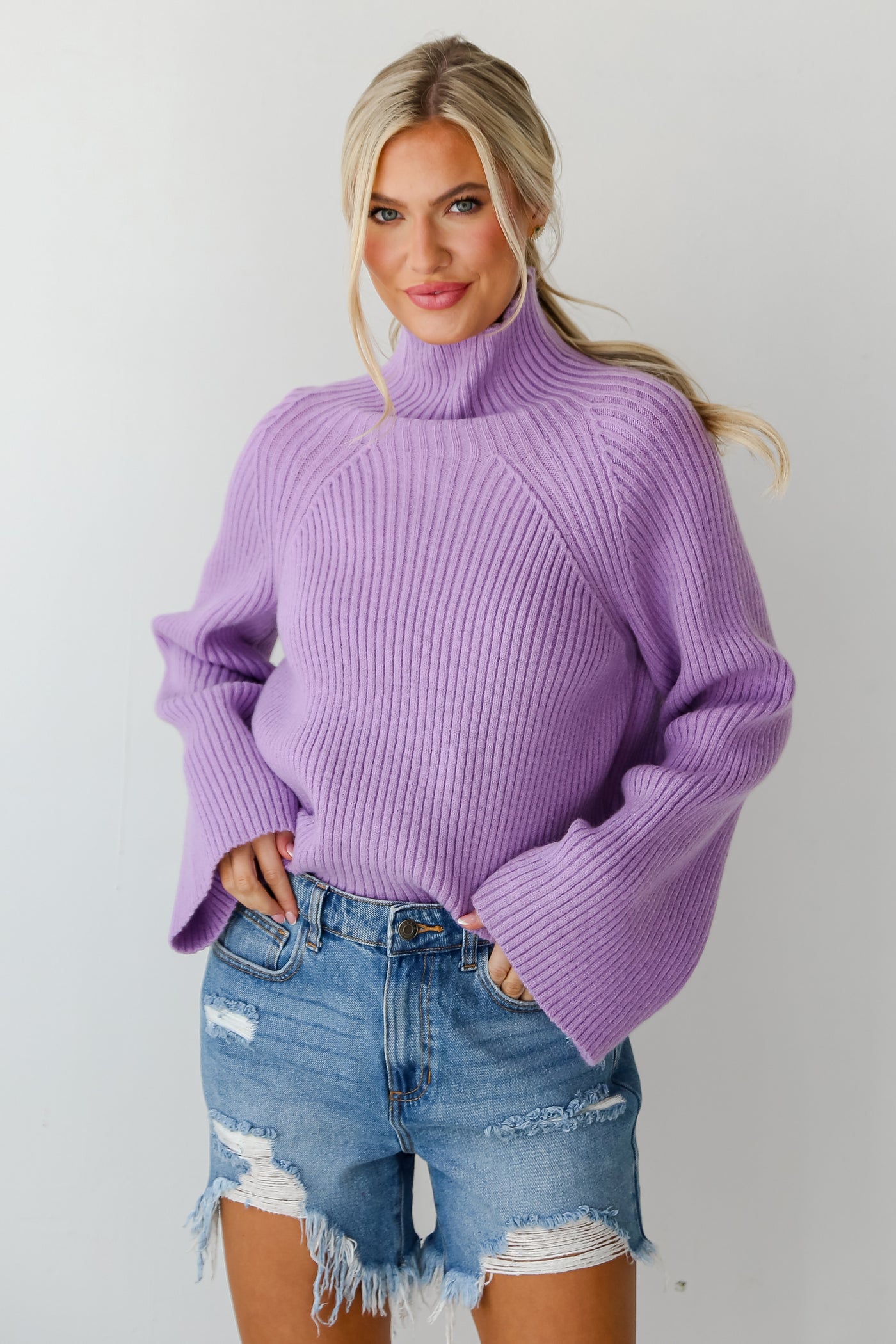 cute lavender sweater
