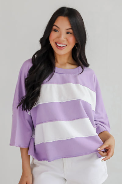 cute lavender tops