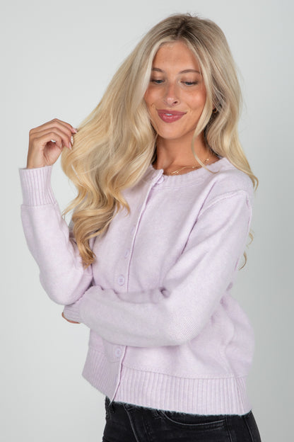 lavender sweater