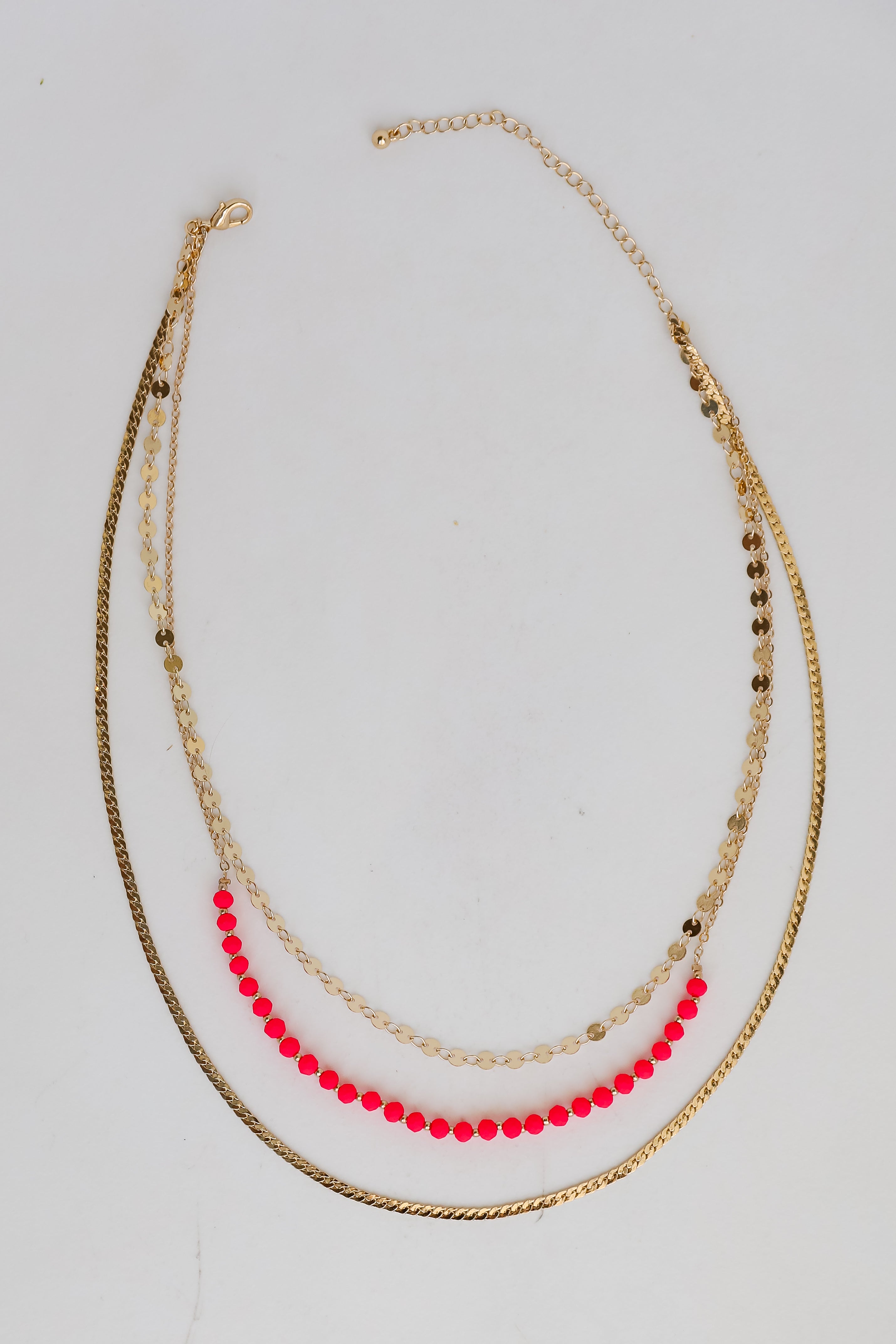 Beaded Layered Necklace